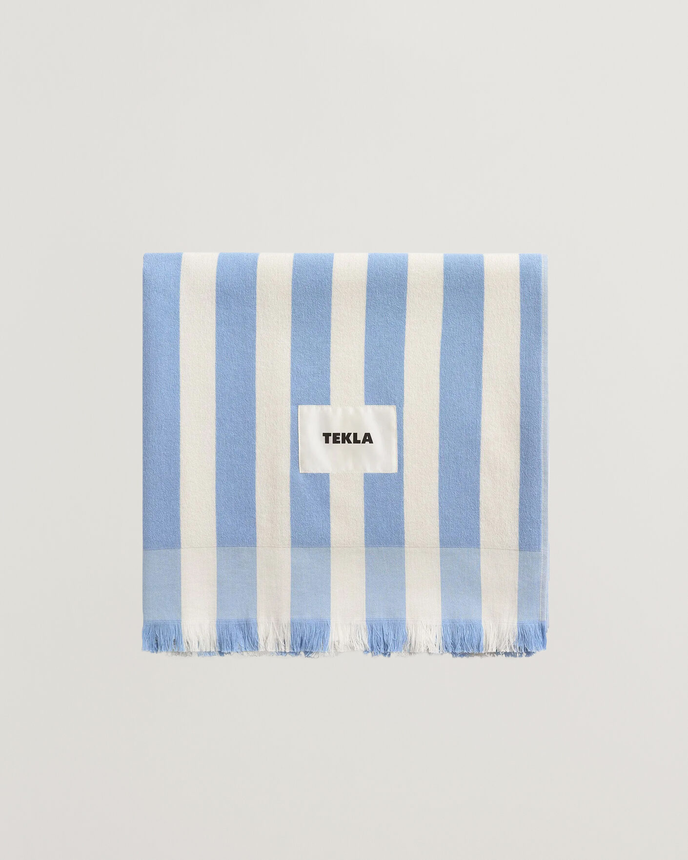 Uomini | Tessuti | Tekla | Organic Terry Beach Towel Moro Stripes