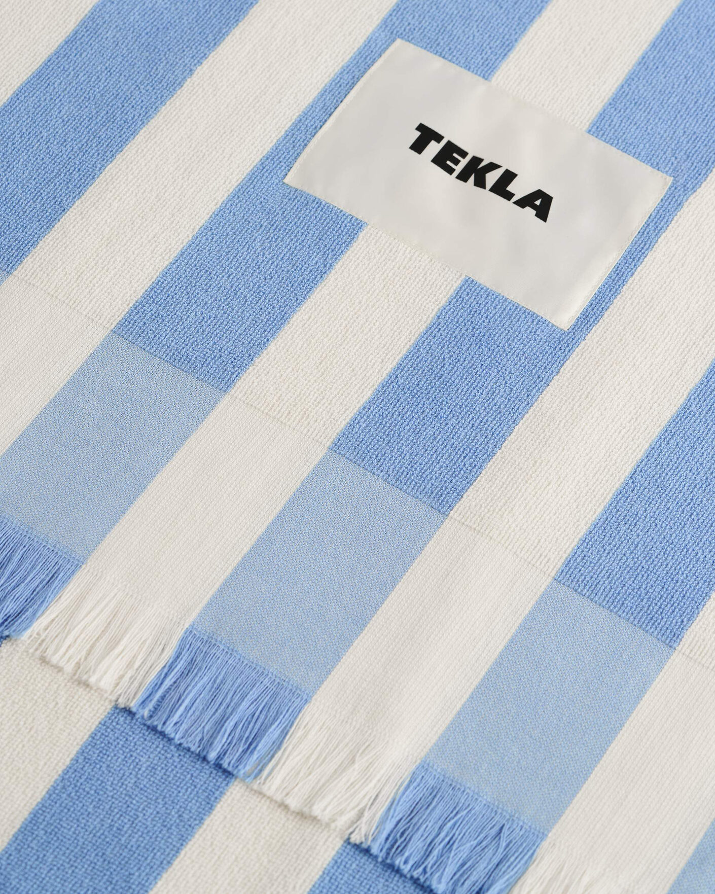 Uomini | Tessuti | Tekla | Organic Terry Beach Towel Moro Stripes