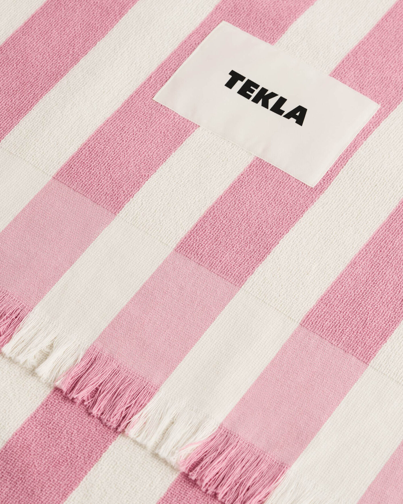 Uomini | Tessuti | Tekla | Organic Terry Beach Towel Palma Stripes