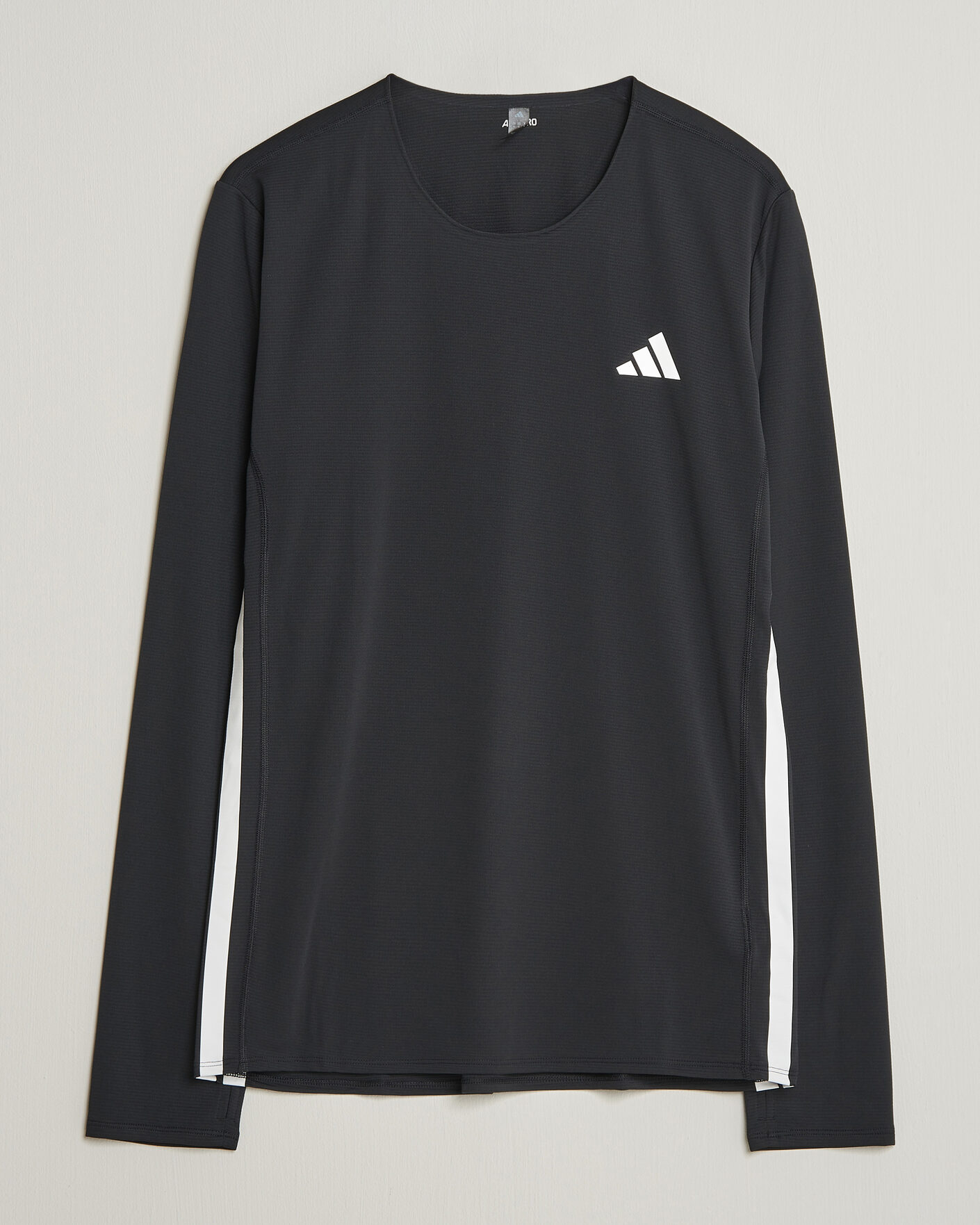 Uomini | T-shirt | adidas Performance | ADIZERO Running Long Sleeve T-Shirt Black