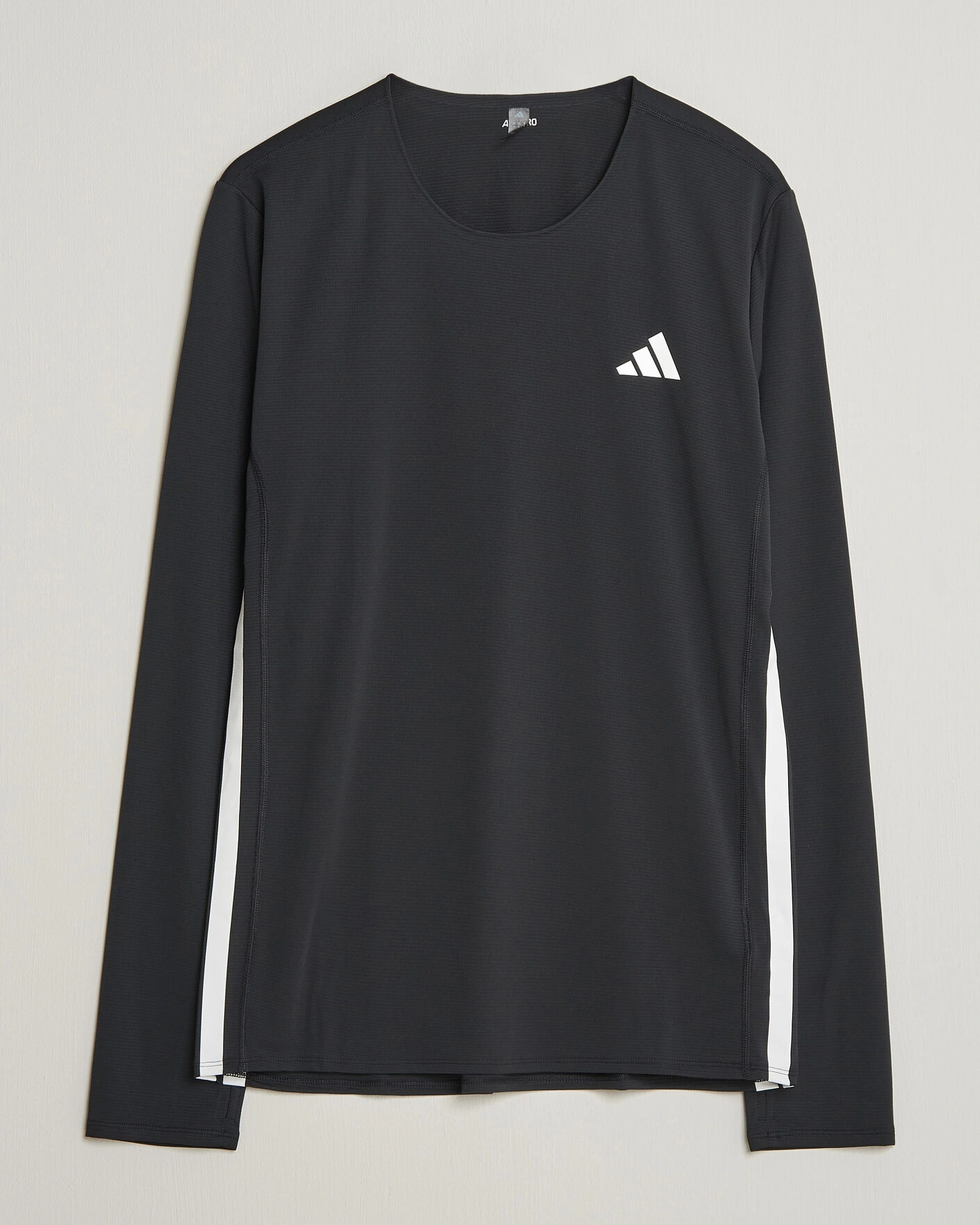 Uomini | T-shirt | adidas Performance | ADIZERO Running Long Sleeve T-Shirt Black