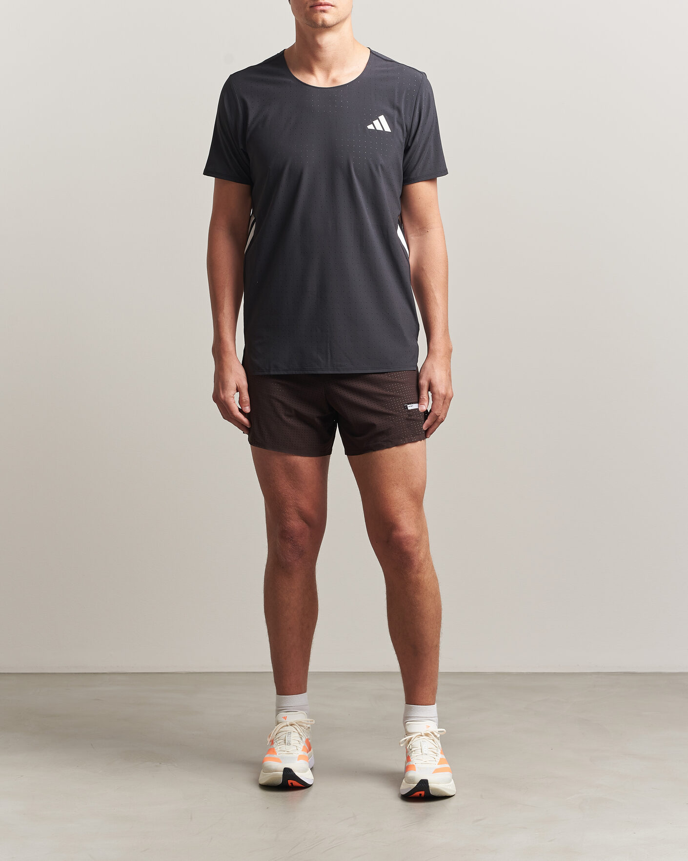 Uomini | T-shirt | adidas Performance | ADIZERO Running T-Shirt Black