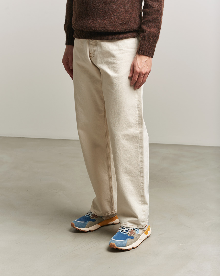 Uomini | Sneakers | Flower Mountain | Yamano 3 Suede/Nylon Sneaker Blue Mix