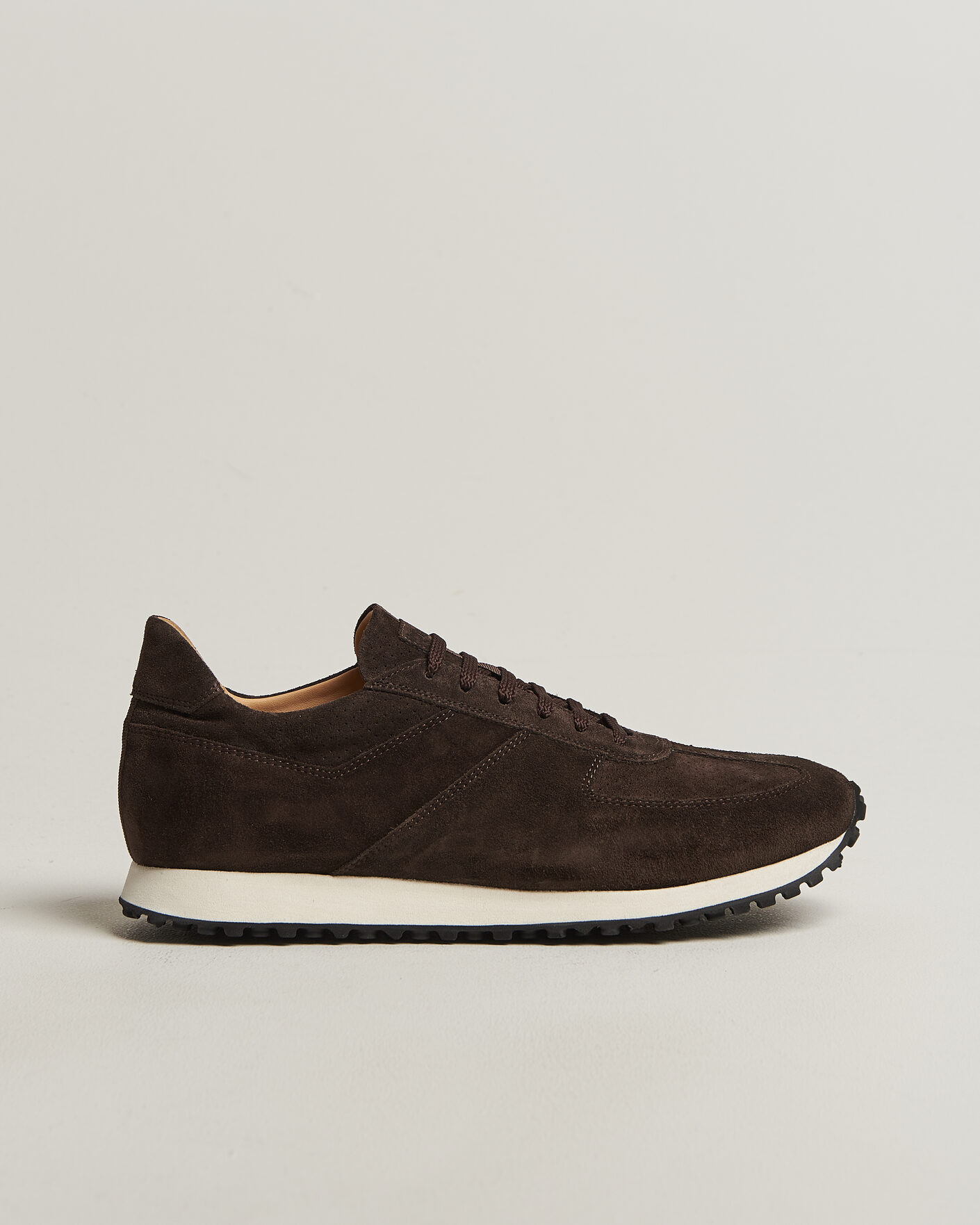 Uomini | Sneakers | CQP | Stride Suede Runner Dark Brown