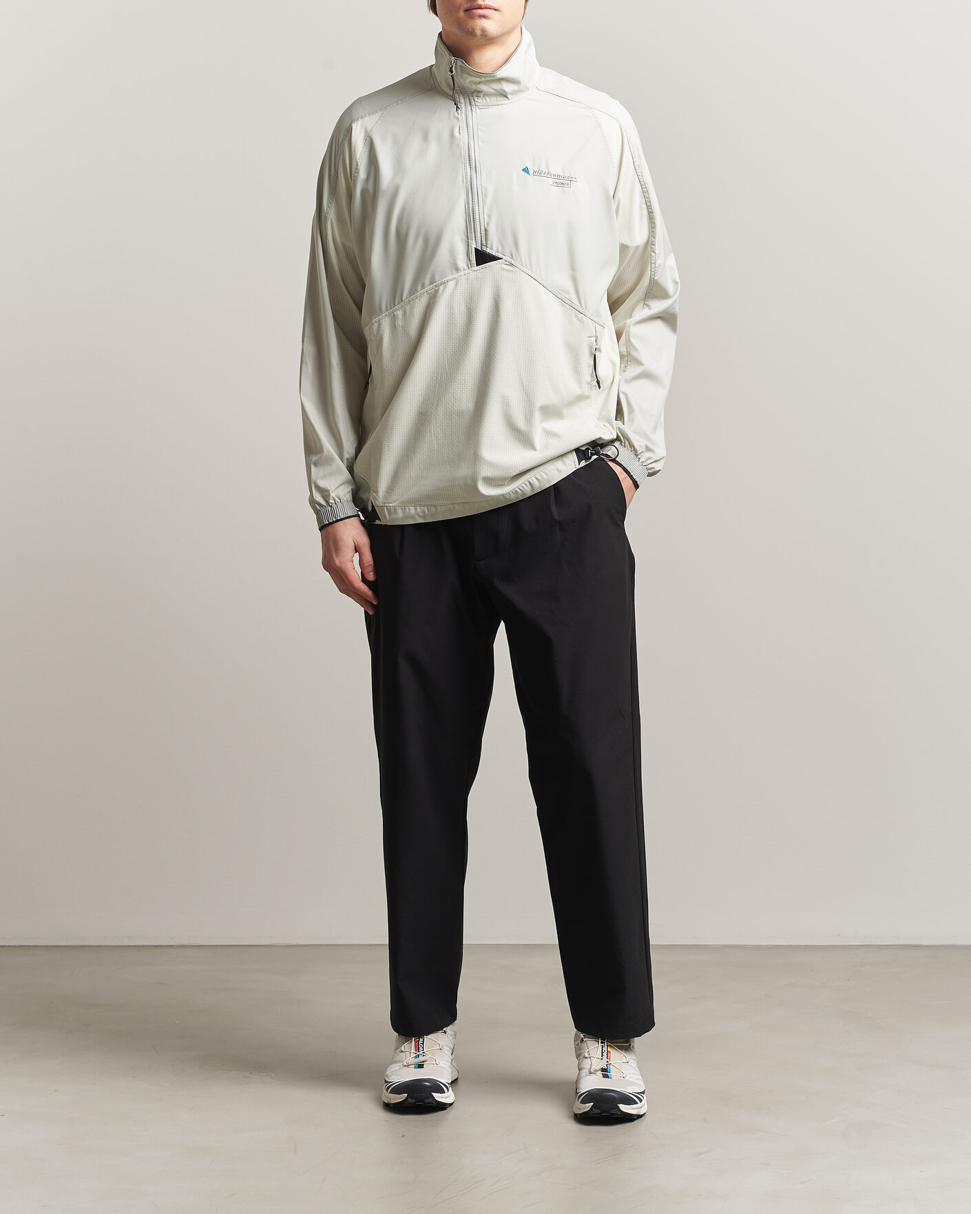 Uomini | Giacche | Klättermusen | Vingner Anorak Mercury Blue/Cristal Gree