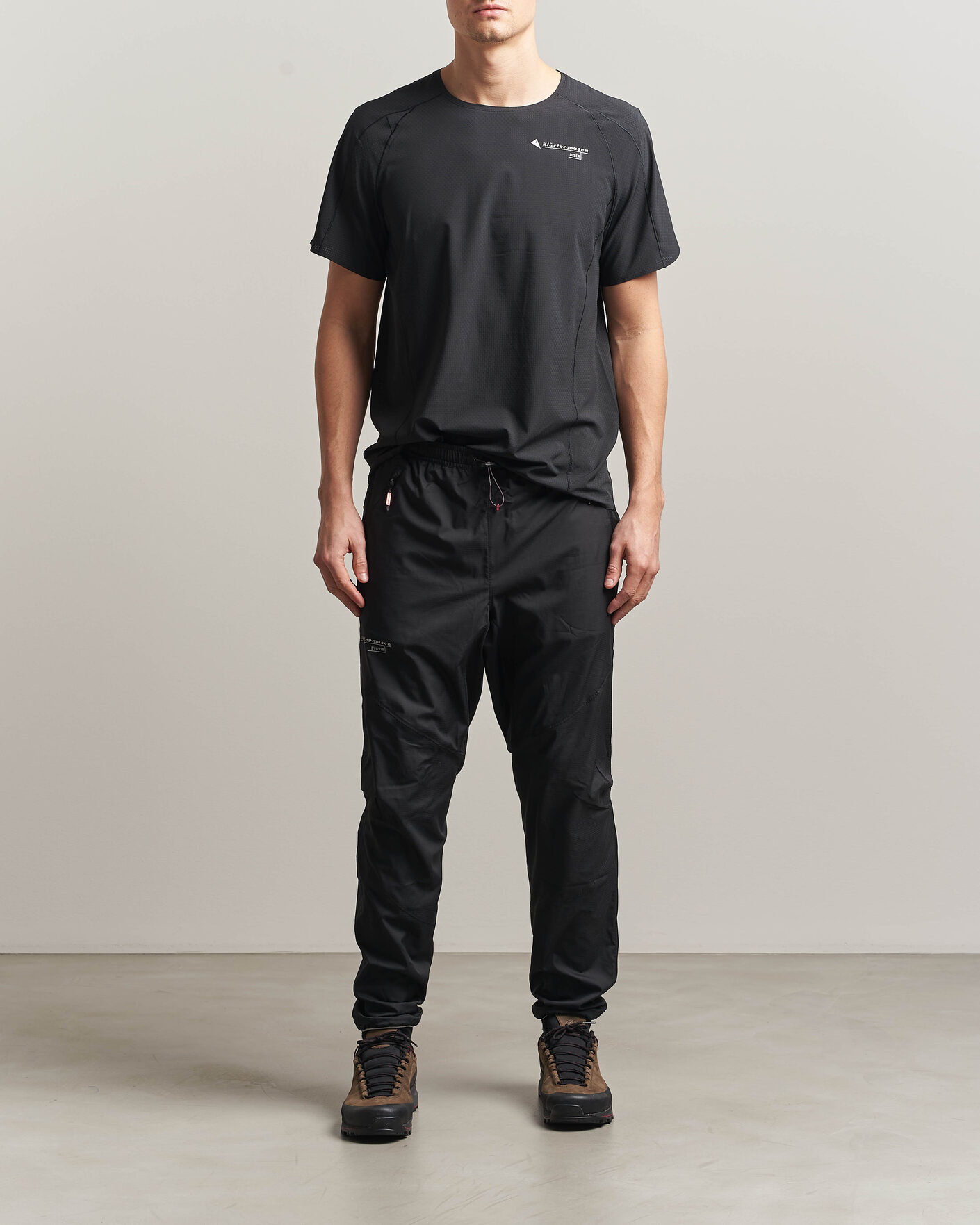 Uomini | Pantaloni | Klättermusen | Bygvir Ultralight Pants Black