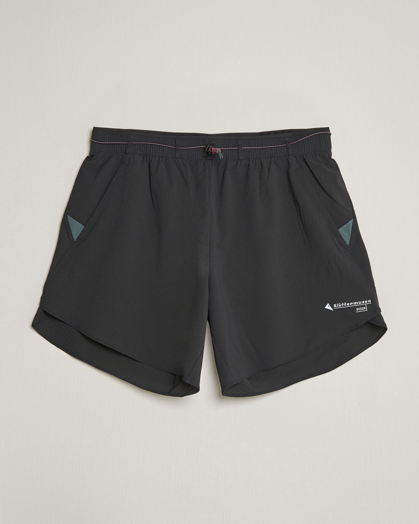 Uomini | Pantaloncini | Klättermusen | Diser Light Running Shorts Black