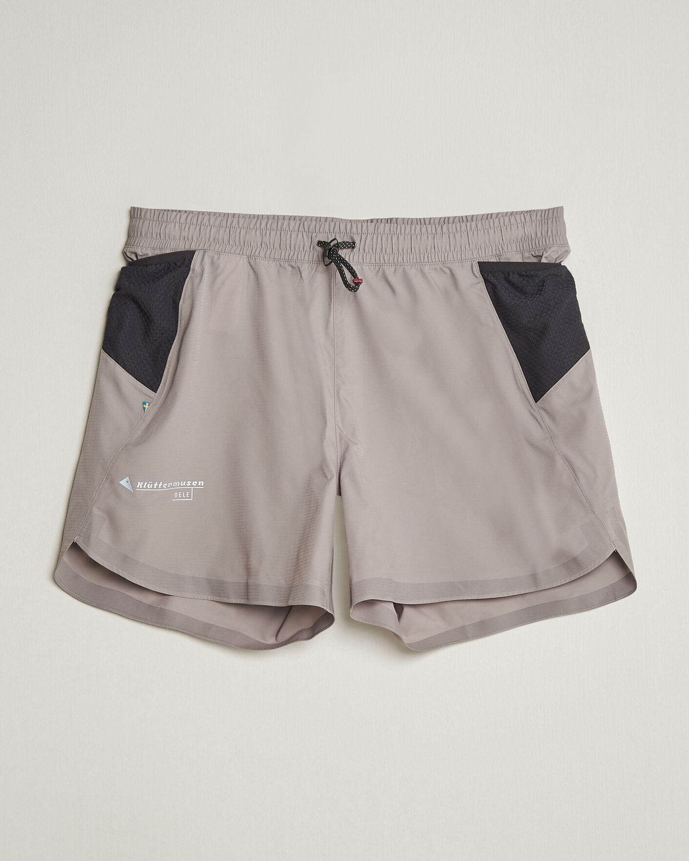 Uomini | Pantaloncini | Klättermusen | Bele Running Shorts Ridge Grey