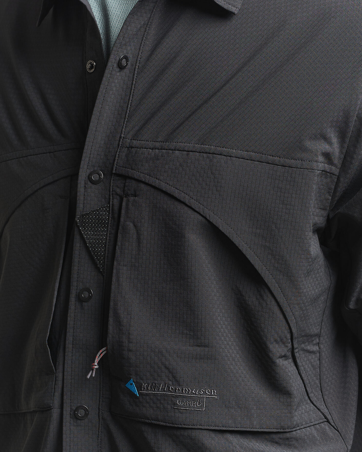 Uomini | Maglieria | Klättermusen | Bärrö Function Shirt Black