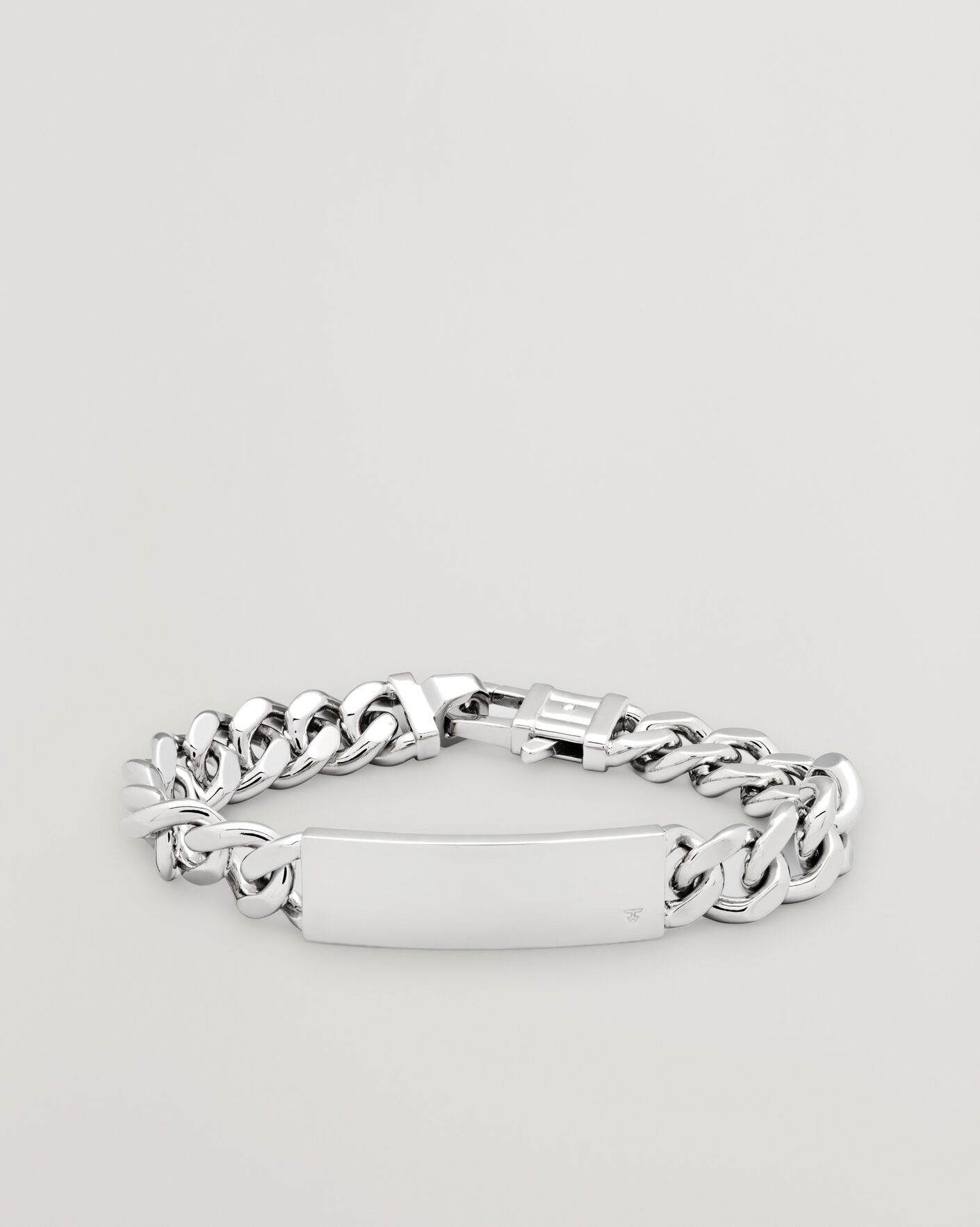 Uomini | Gioielli | Tom Wood | ID Bracelet Silver