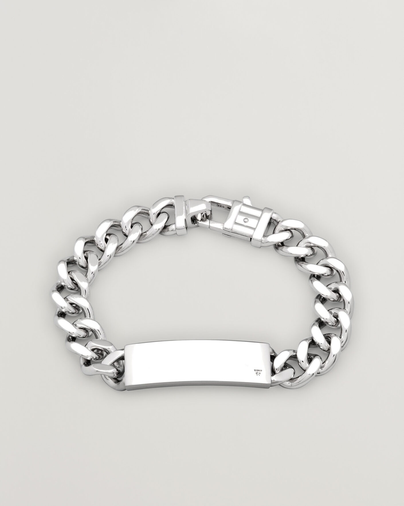Uomini | Gioielli | Tom Wood | ID Bracelet Silver