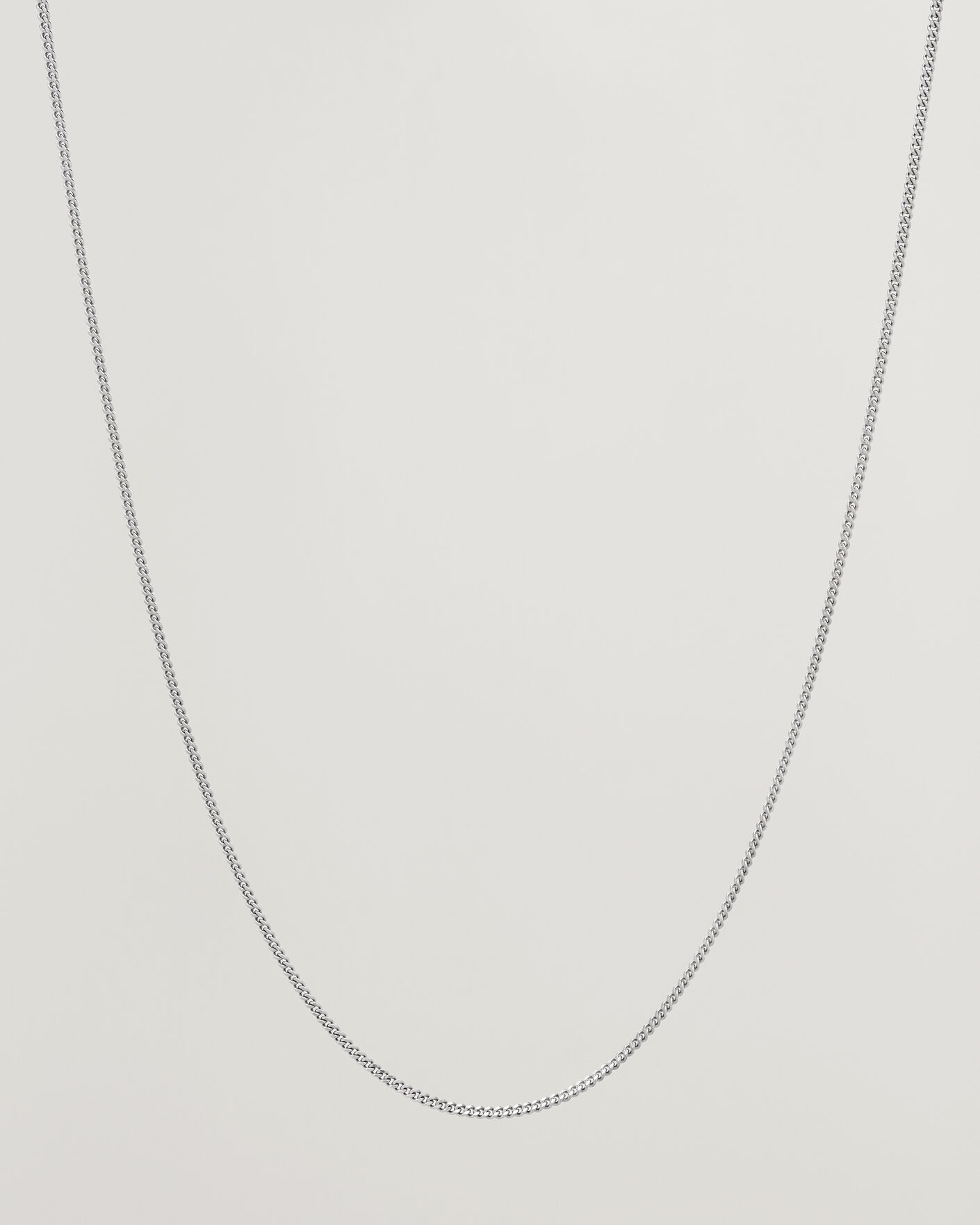 Uomini | Gioielli | Tom Wood | Jil Chain 20,5 Inches Silver