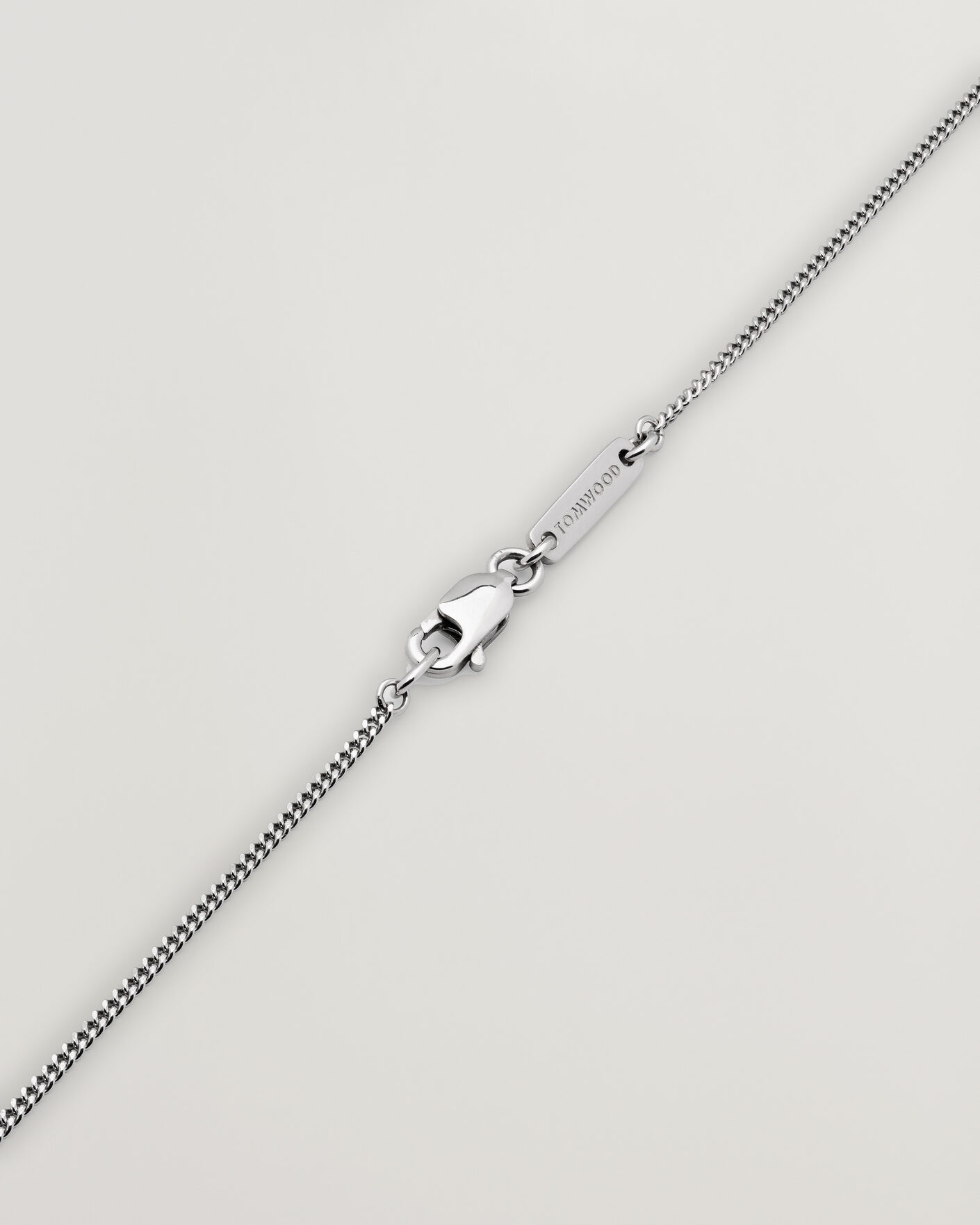 Uomini | Gioielli | Tom Wood | Jil Chain 20,5 Inches Silver