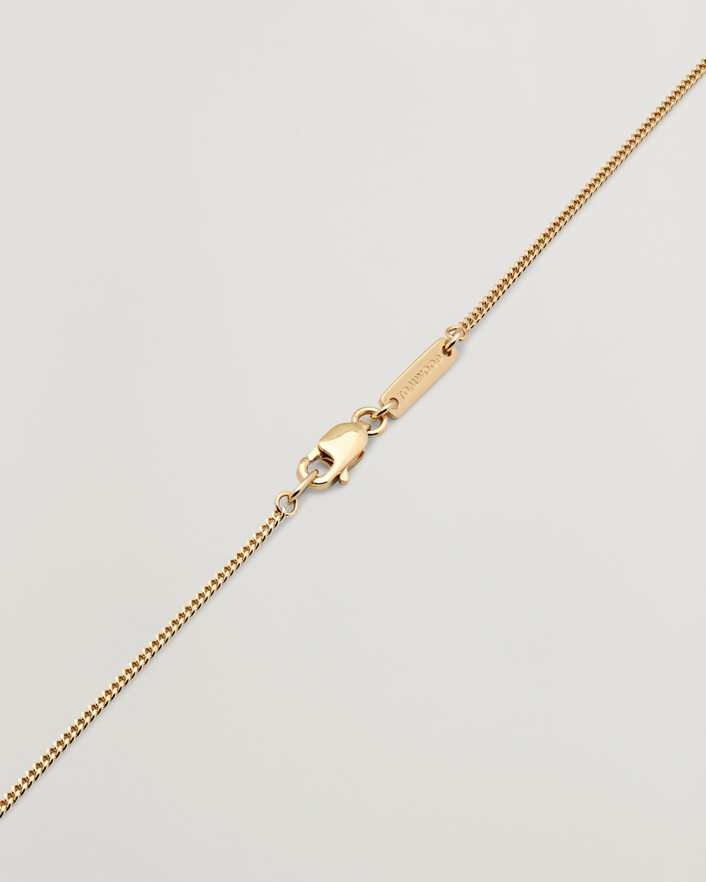 Uomini | Gioielli | Tom Wood | Jil Chain 20,5 Inches Gold
