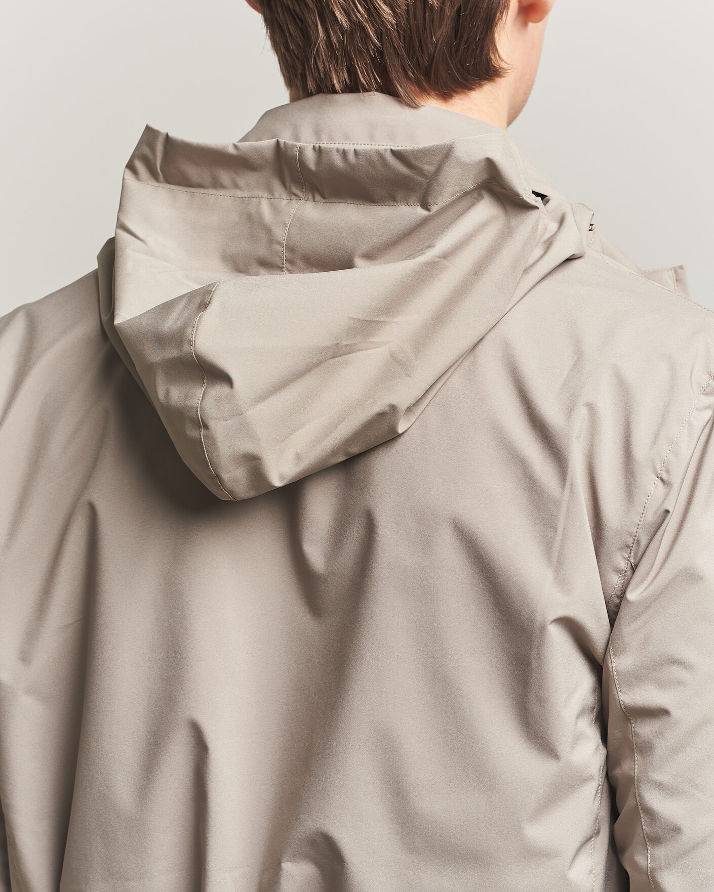 Uomini | Giacche | Gran Sasso | Nylon Field Jacket Beige
