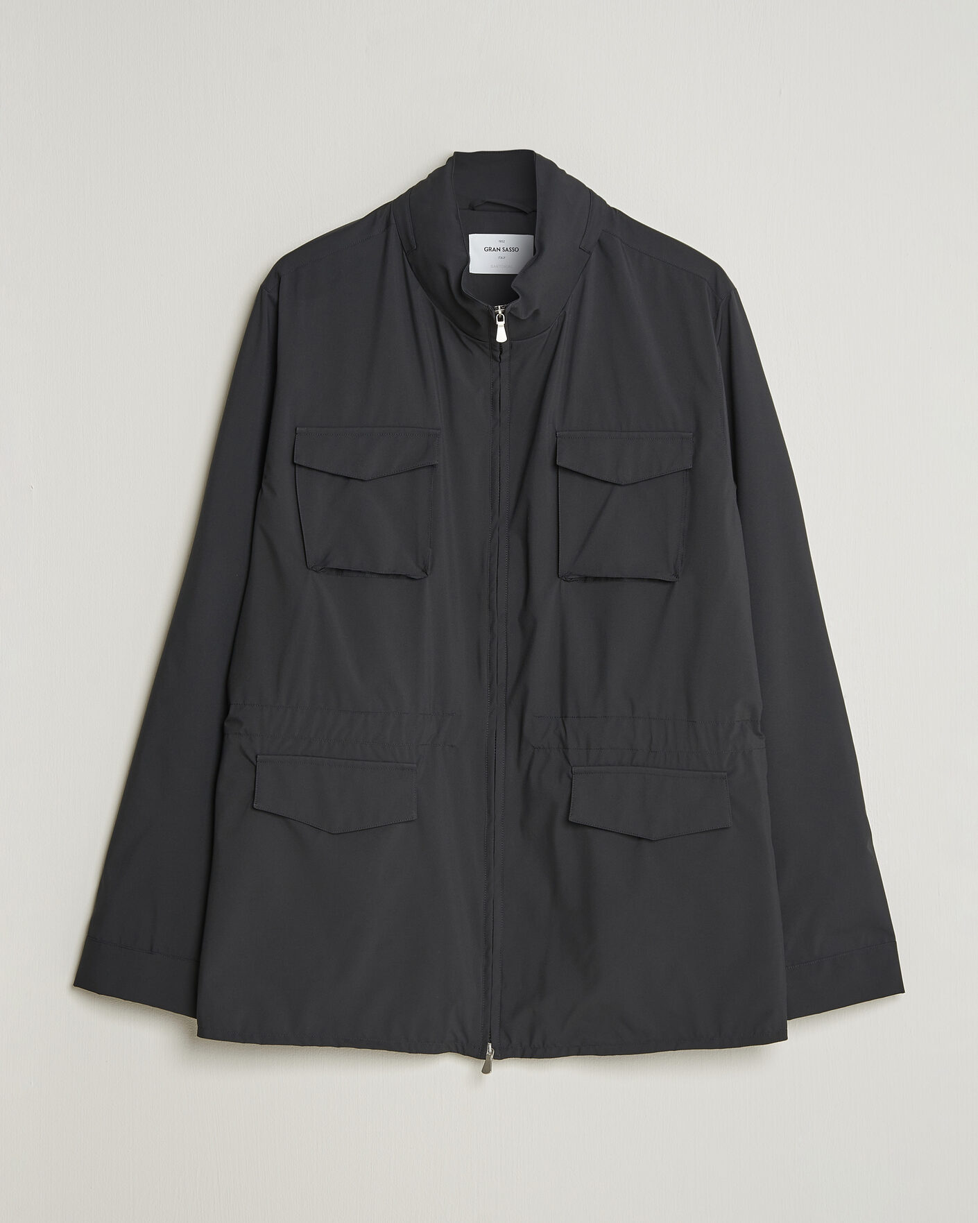 Uomini | Giacche | Gran Sasso | Nylon Field Jacket Navy