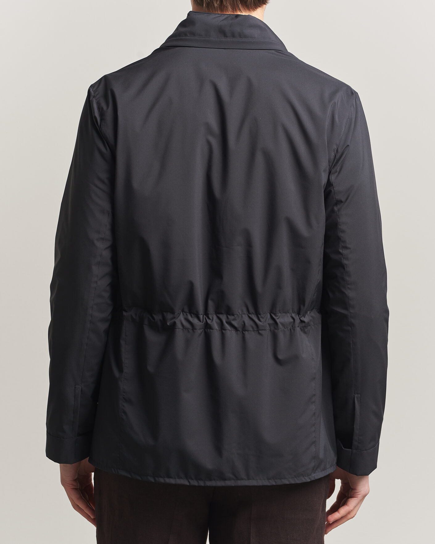 Uomini | Giacche | Gran Sasso | Nylon Field Jacket Navy