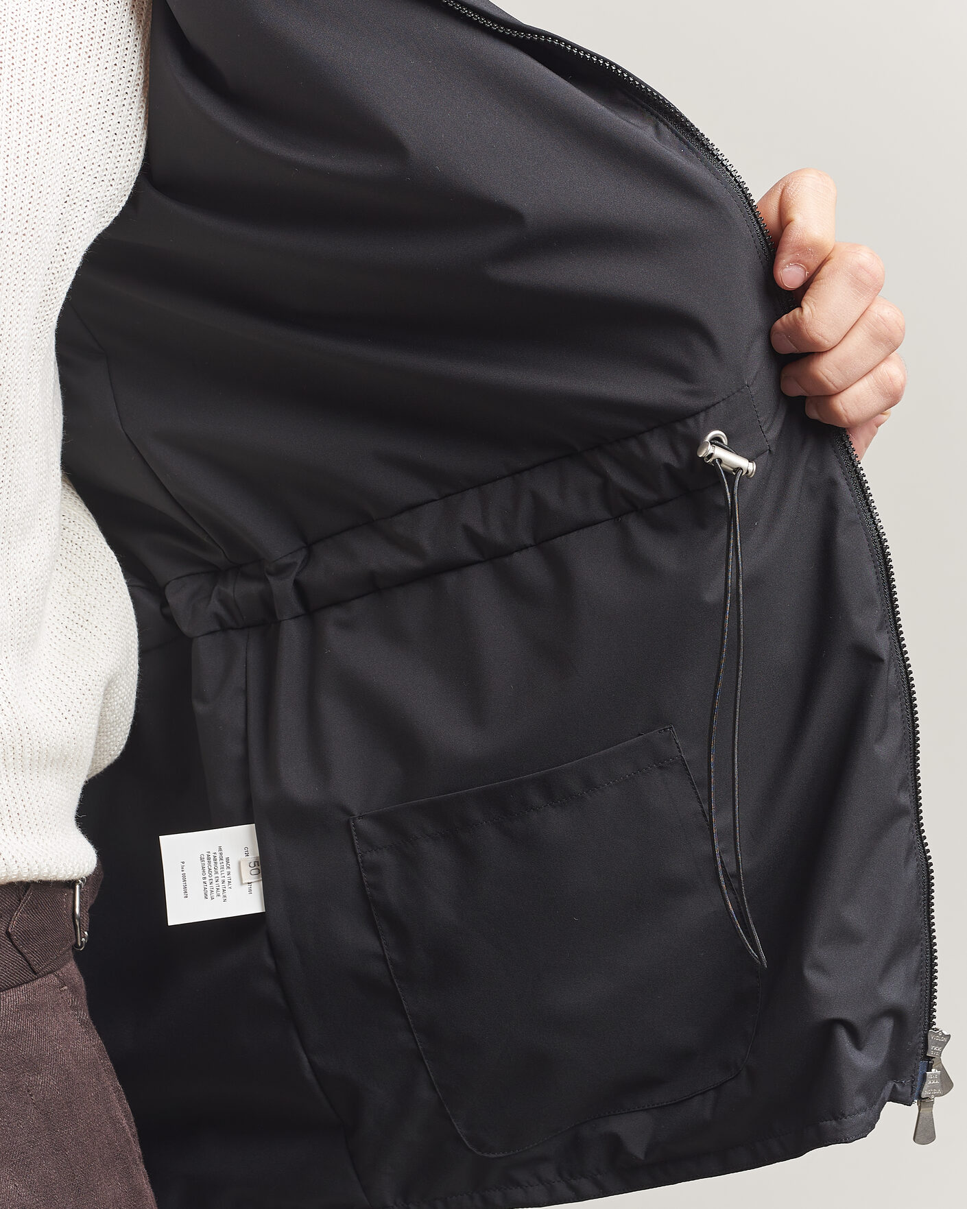 Uomini | Giacche | Gran Sasso | Nylon Field Jacket Navy