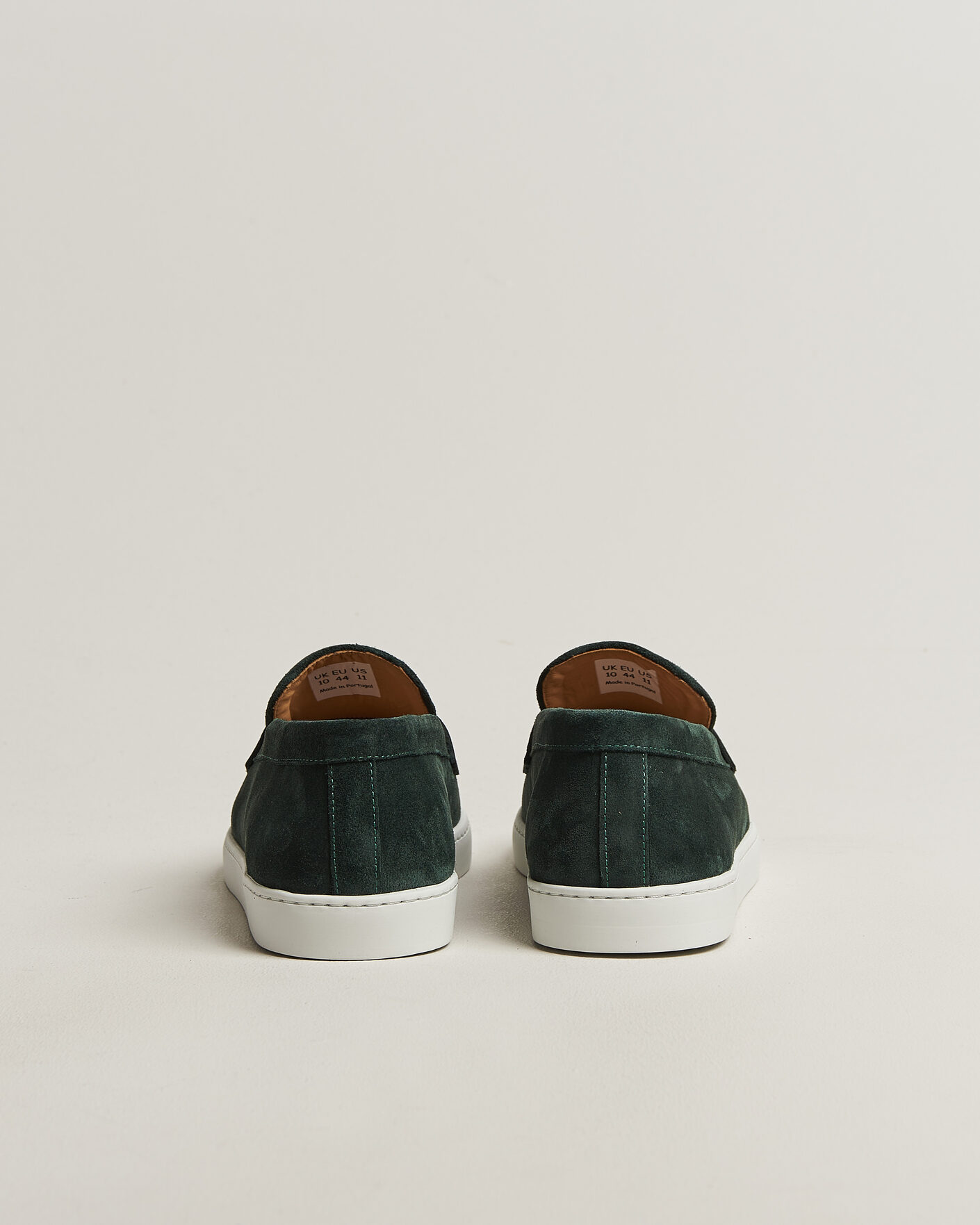 Uomini | Mocassini | Fliteless | Suede Penny Sneaker Green