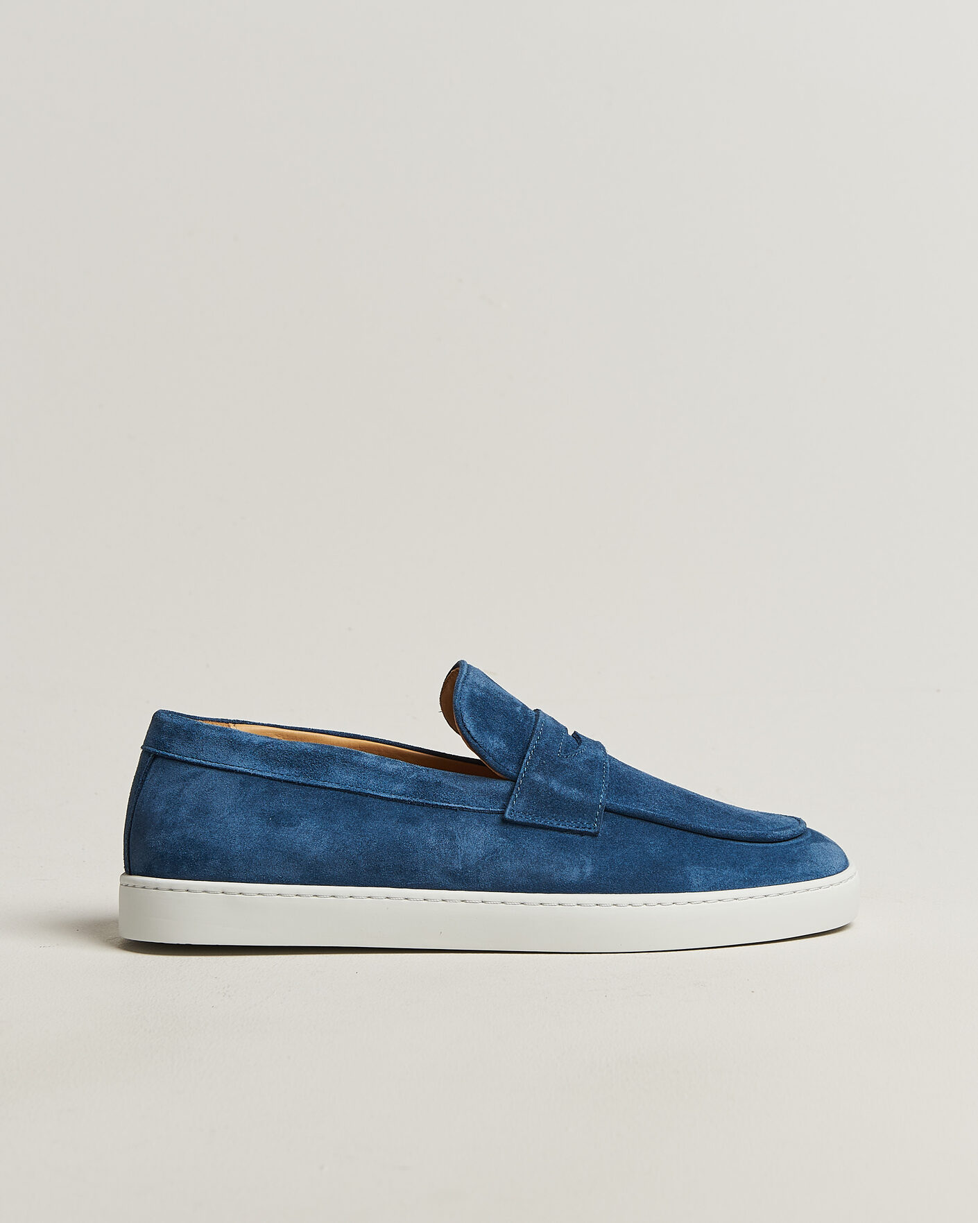 Uomini | Mocassini | Fliteless | Suede Penny Sneaker Ocean