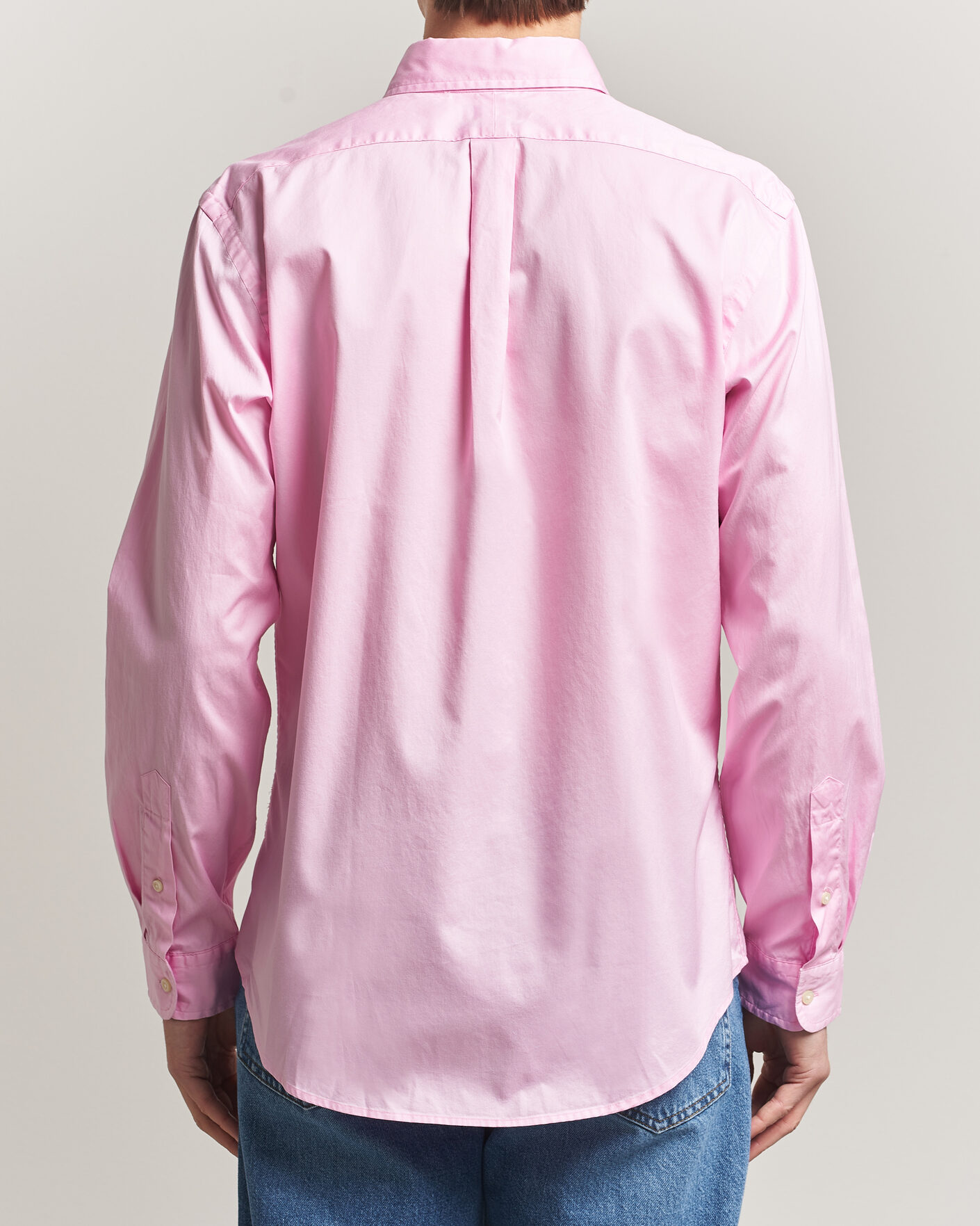 Uomini | Camicie | Polo Ralph Lauren | Custom Fit Garment Twill Shirt Carmel Pink
