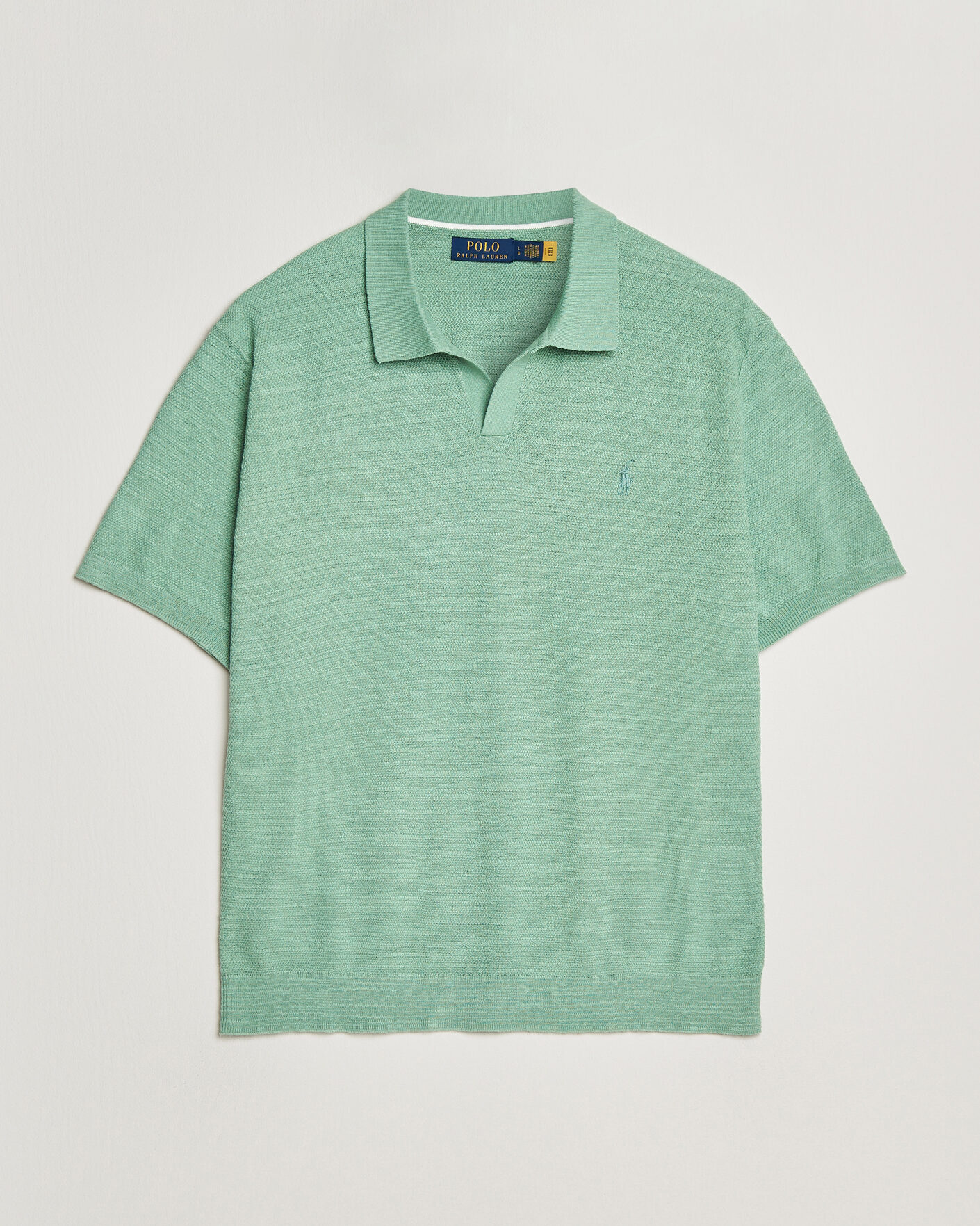 Uomini | Polo | Polo Ralph Lauren | Cotton Blend Polo Faded Mint