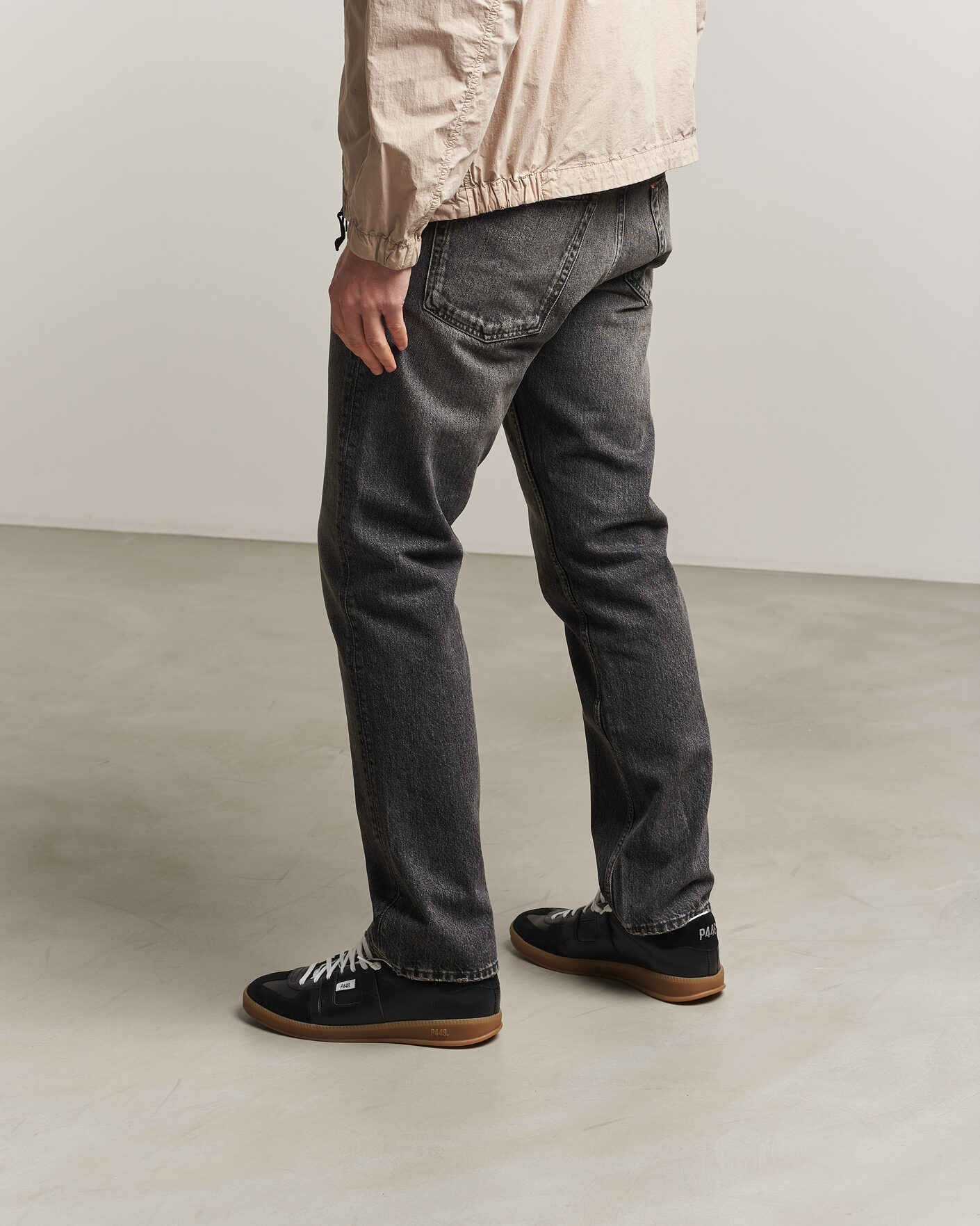 Uomini | Sneakers | P448 | Monza Leather/Suede Sneaker Black