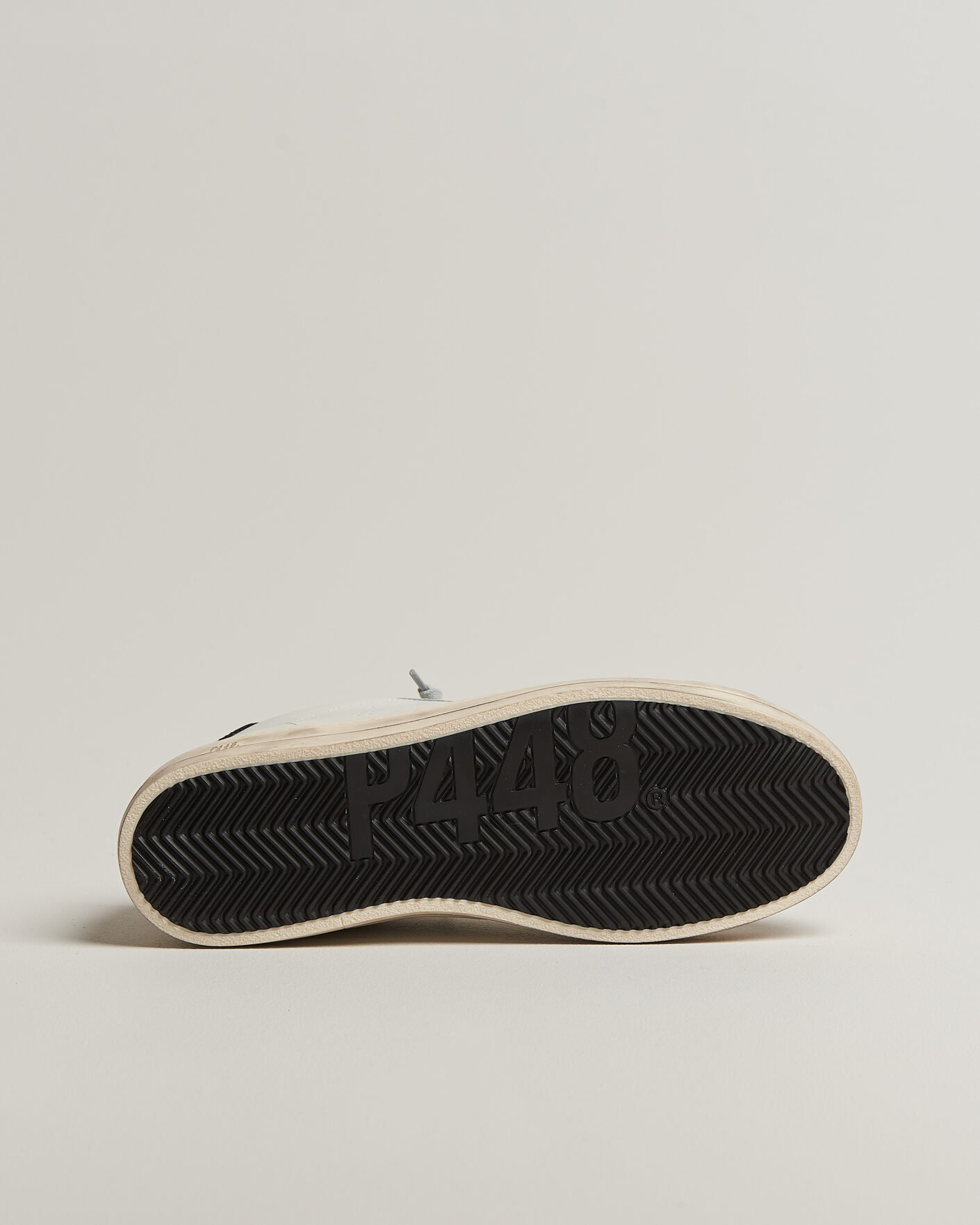 Uomini | Sneakers | P448 | John Leather Sneaker White/Olive