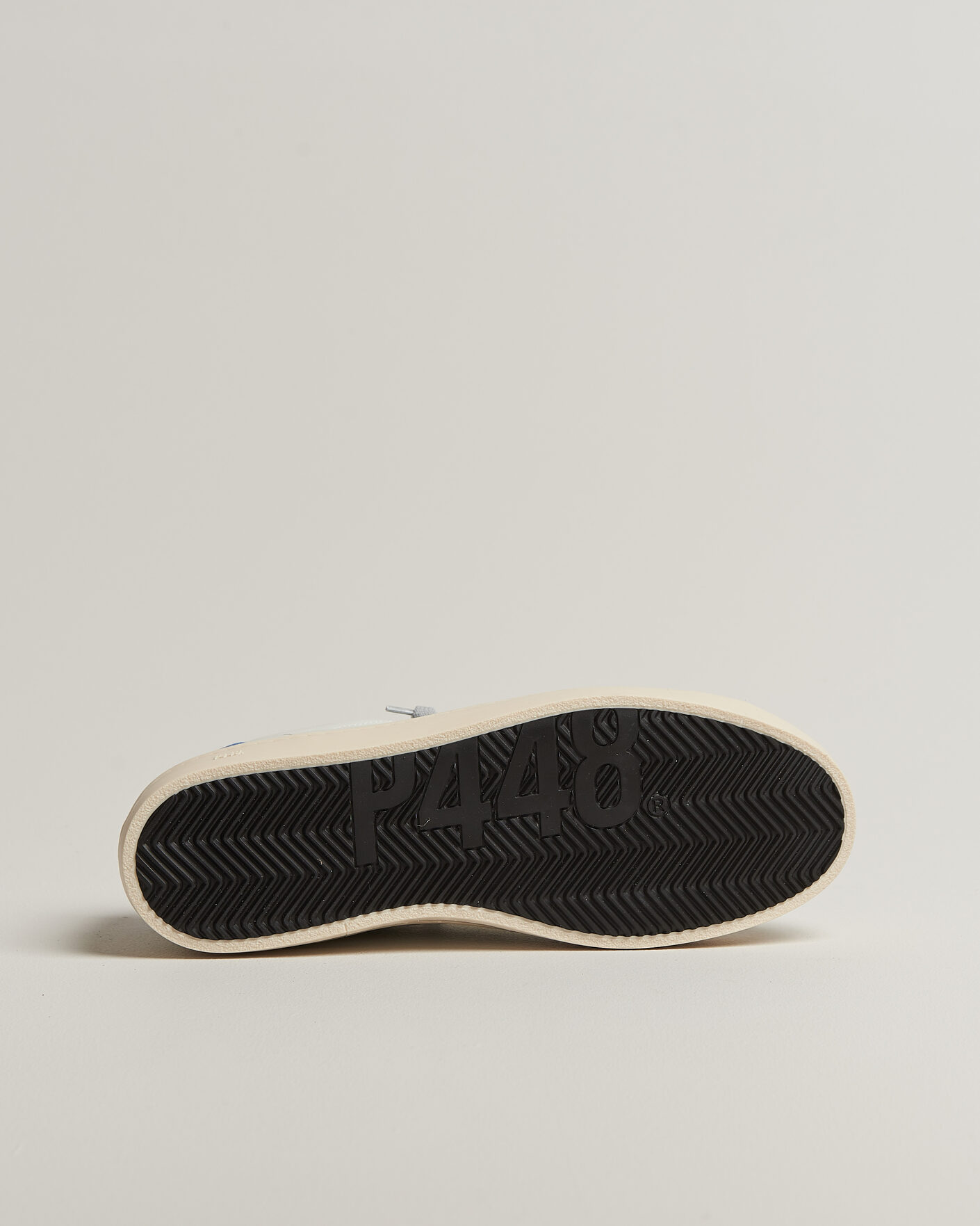 Uomini | Sneakers | P448 | John Leather Sneaker White/Blue