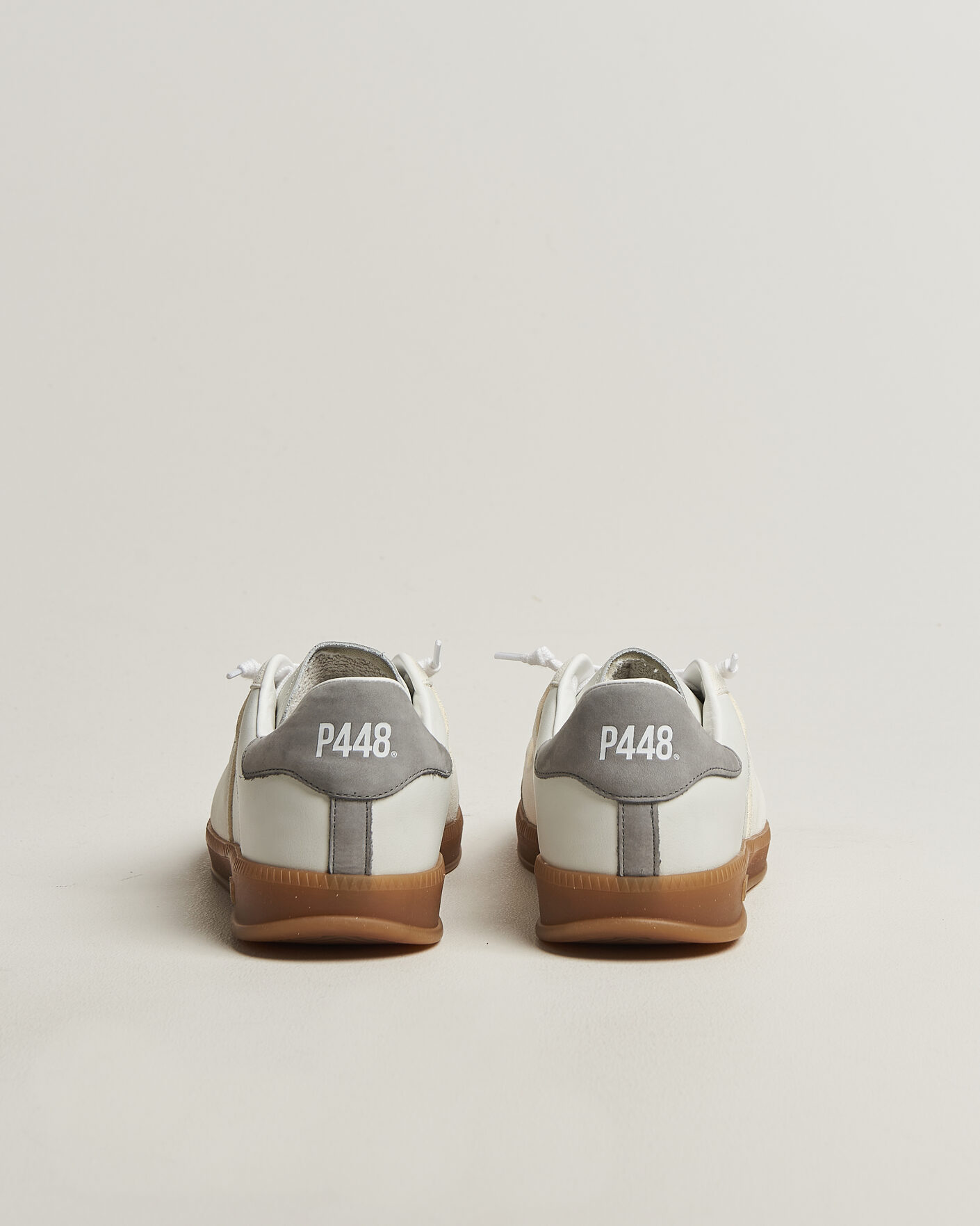 Uomini | Sneakers | P448 | Monza Leather/Suede Sneaker White