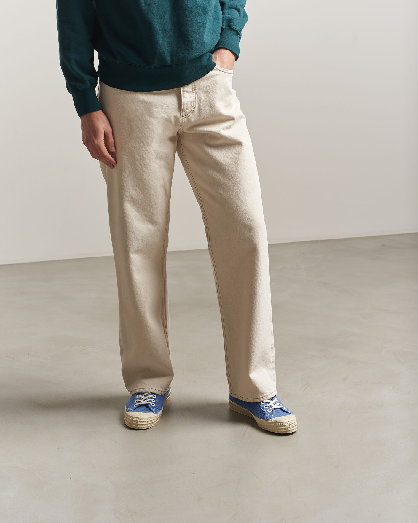 Uomini | Sneakers | Novesta | Star Master Washed Organic Cotton Sneaker Blue