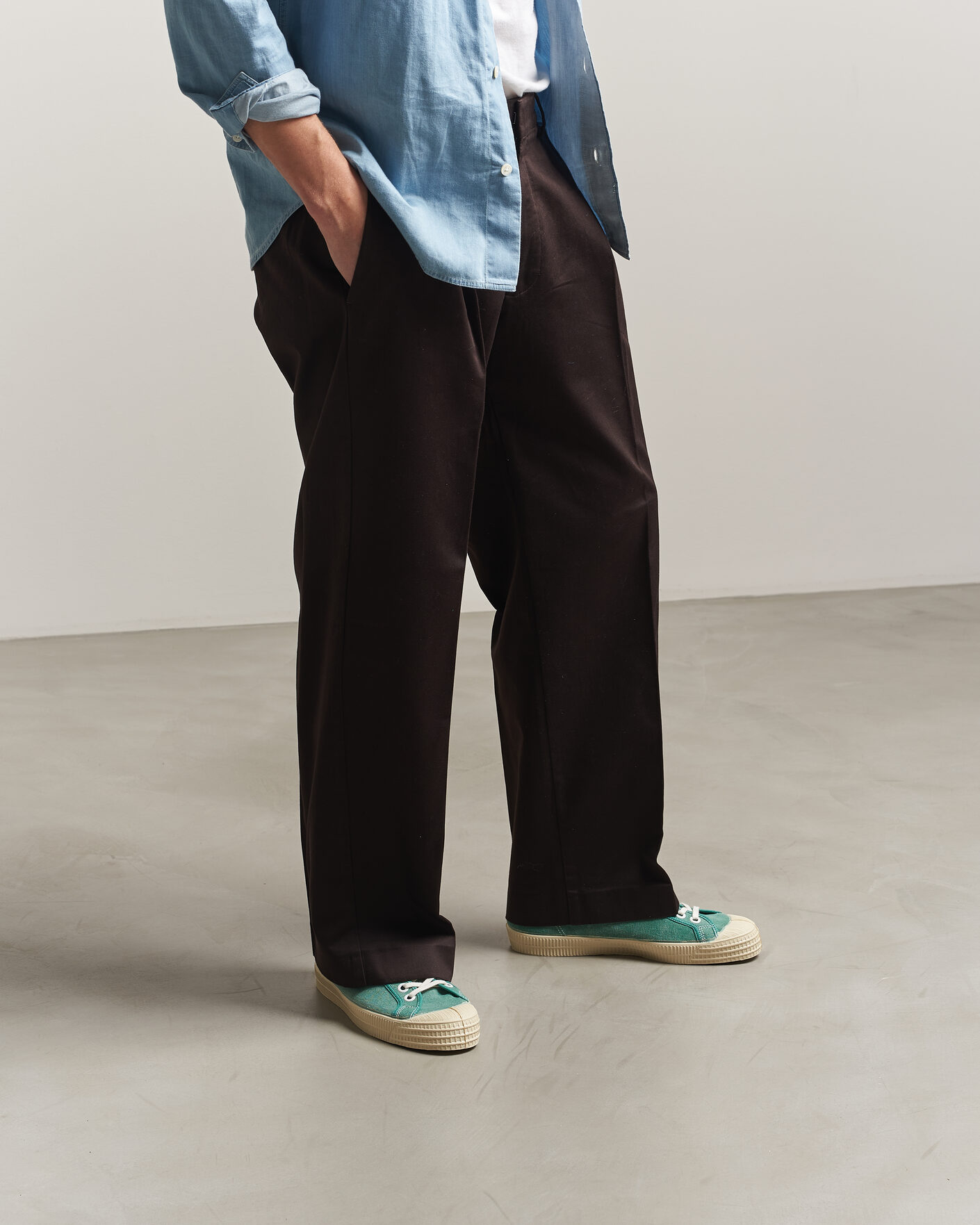 Uomini | Sneakers | Novesta | Star Master Washed Organic Cotton Sneaker Green