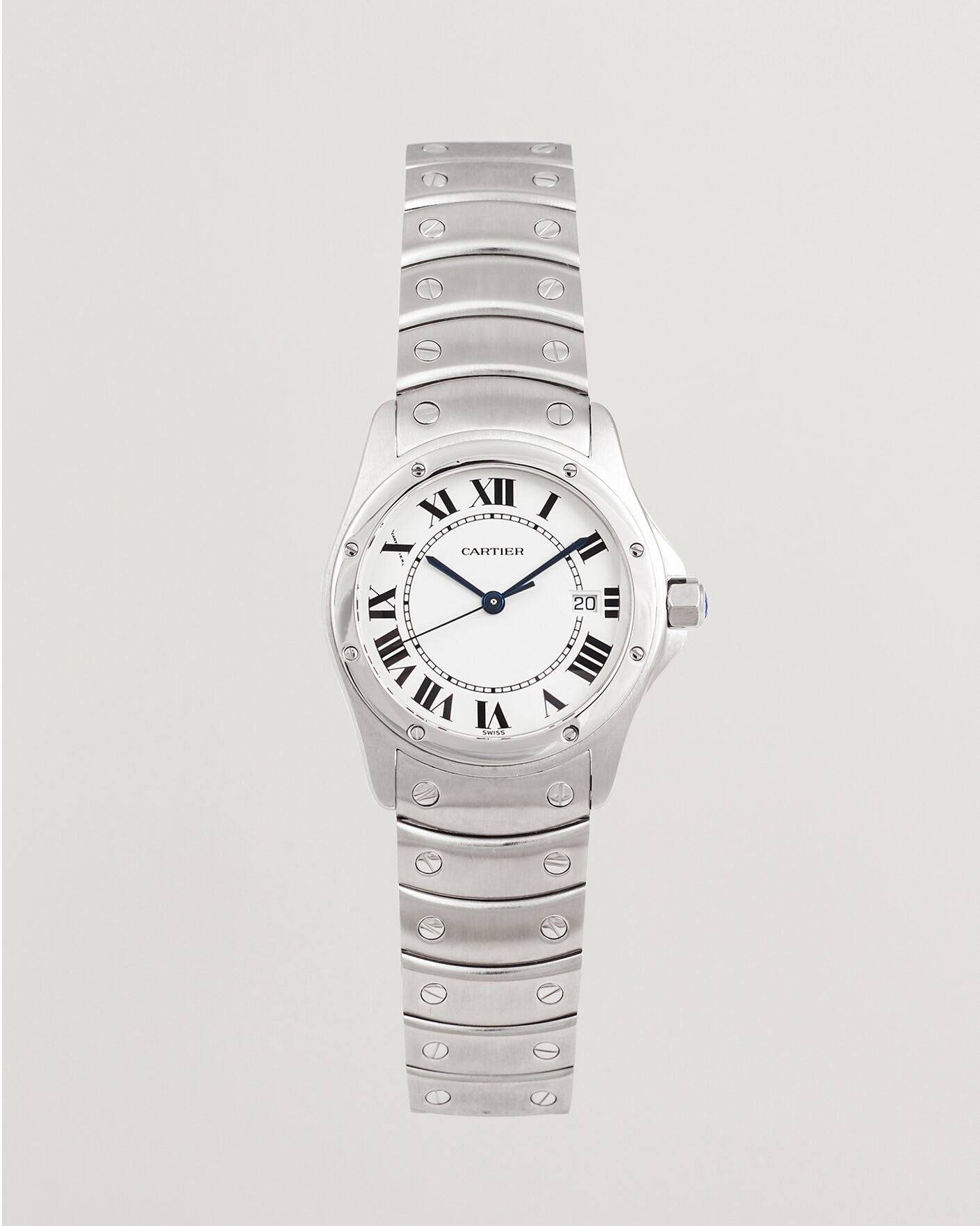 Uomini | Pre-Owned & Vintage Watches | Cartier Pre-Owned | Santos Ronde  