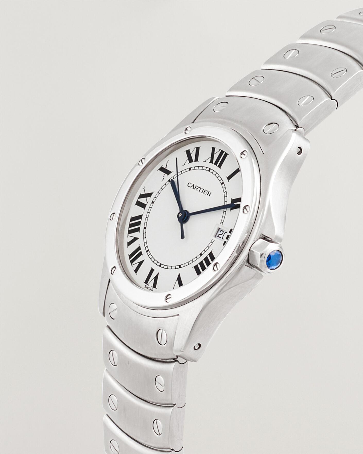 Uomini | Pre-Owned & Vintage Watches | Cartier Pre-Owned | Santos Ronde  