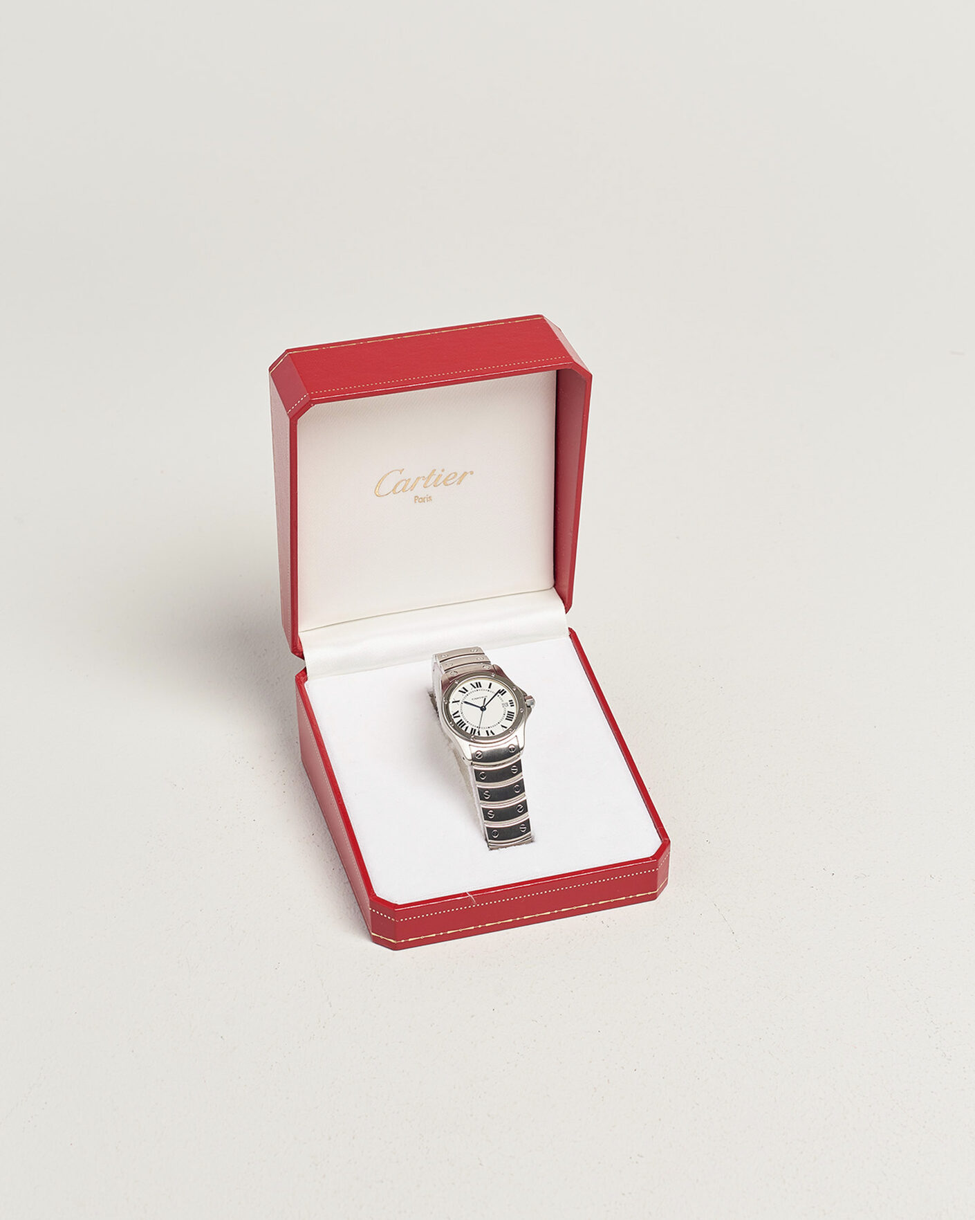 Uomini | Pre-Owned & Vintage Watches | Cartier Pre-Owned | Santos Ronde  