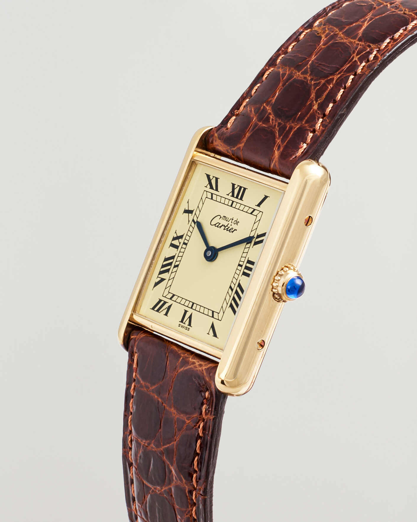 Uomini | Pre-Owned & Vintage Watches | Cartier Pre-Owned | Tank Vermeil 