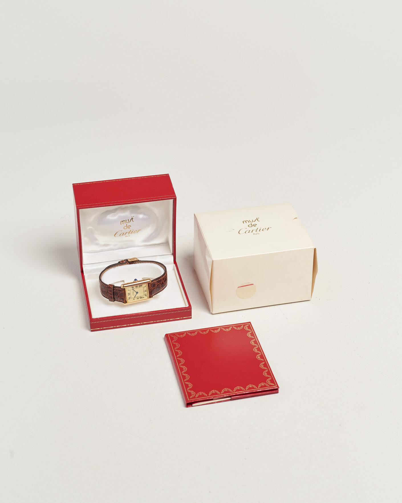 Uomini | Pre-Owned & Vintage Watches | Cartier Pre-Owned | Tank Vermeil 