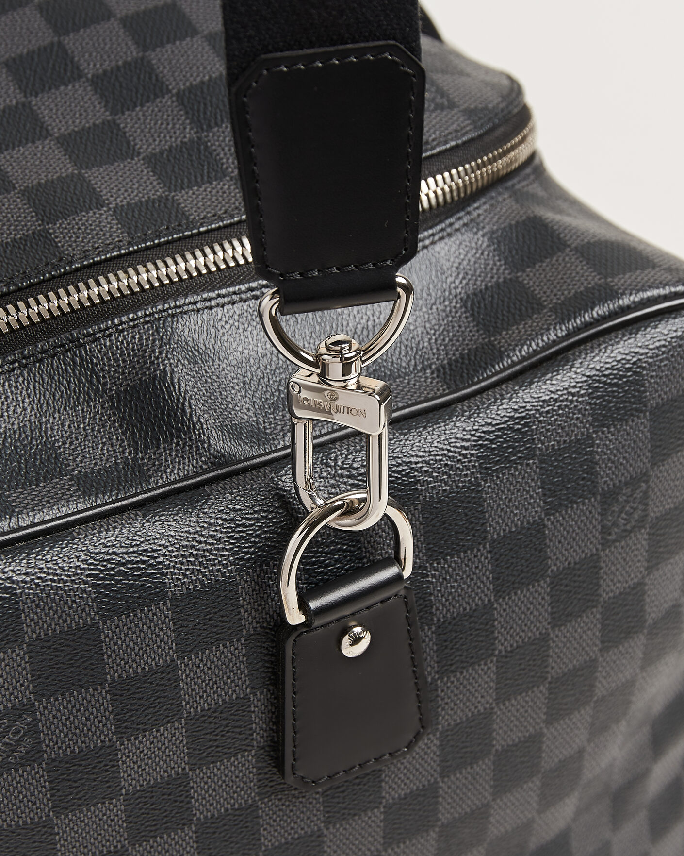 Uomini | Pre-Owned & Vintage Bags | Louis Vuitton Pre-Owned | Roadster 50 Damier Graphite