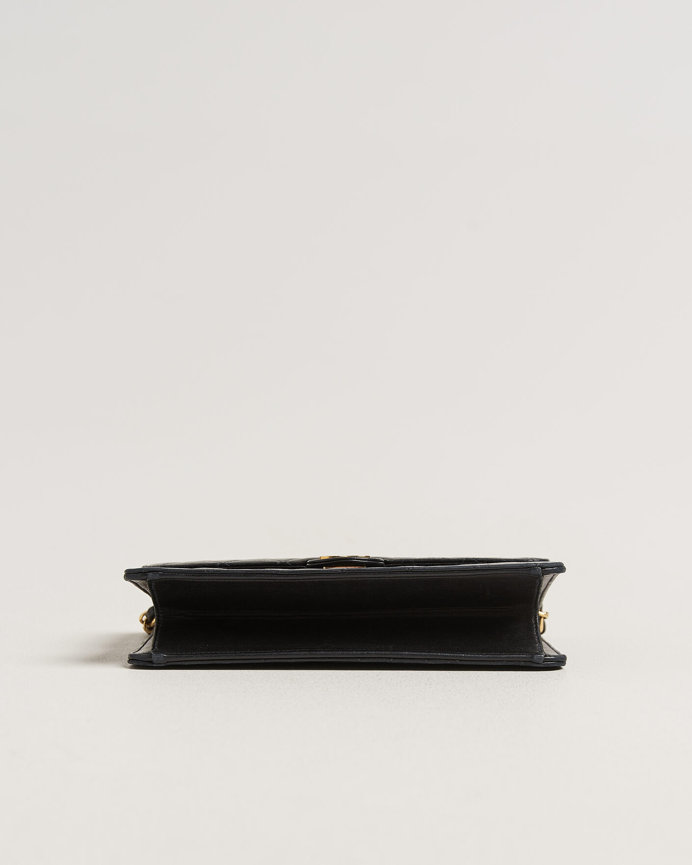 Uomini | Pre-Owned & Vintage Bags | Chanel Pre-Owned | Single Flap Bag Black