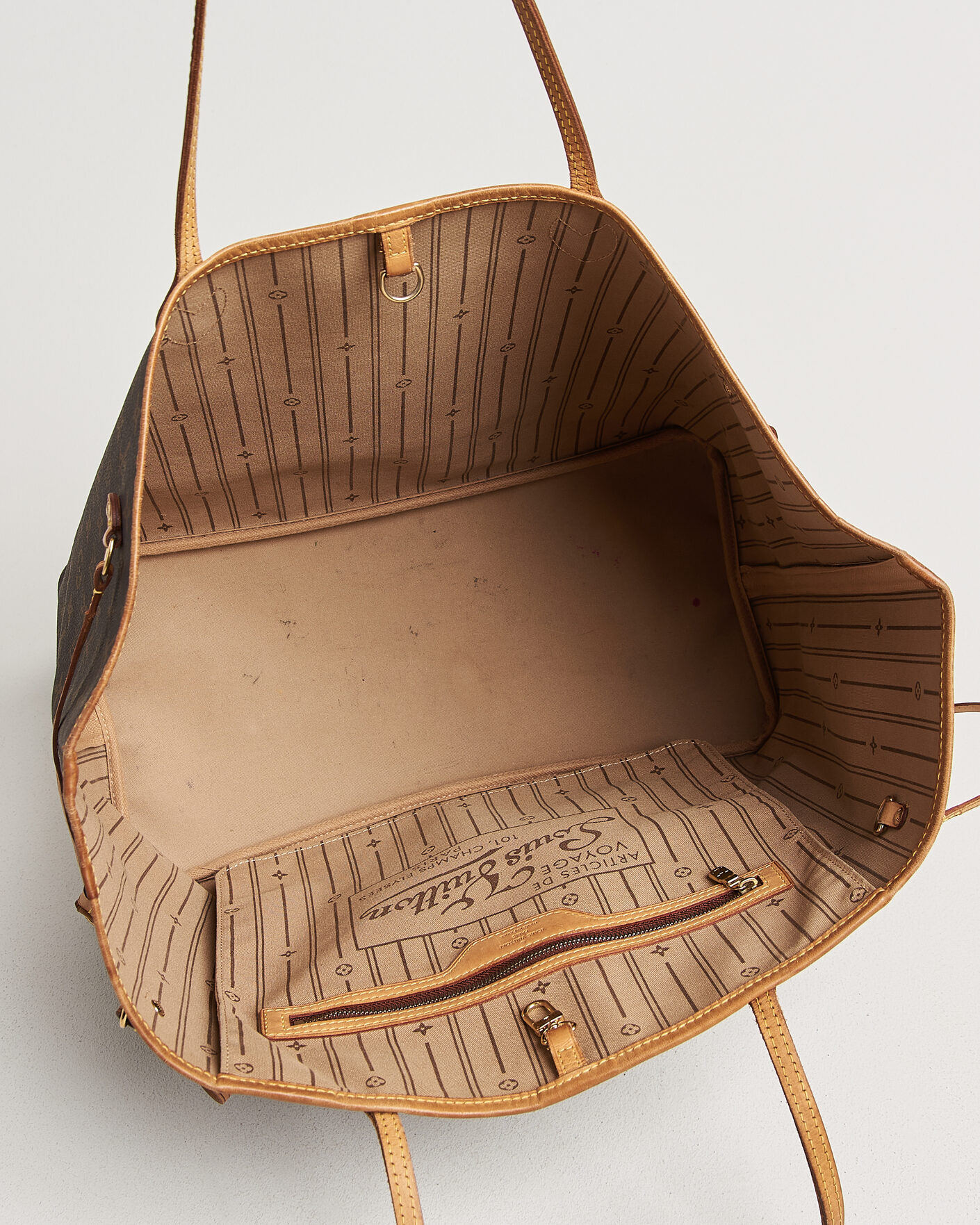 Uomini | Pre-Owned & Vintage Bags | Louis Vuitton Pre-Owned | Neverfull GM Monogram