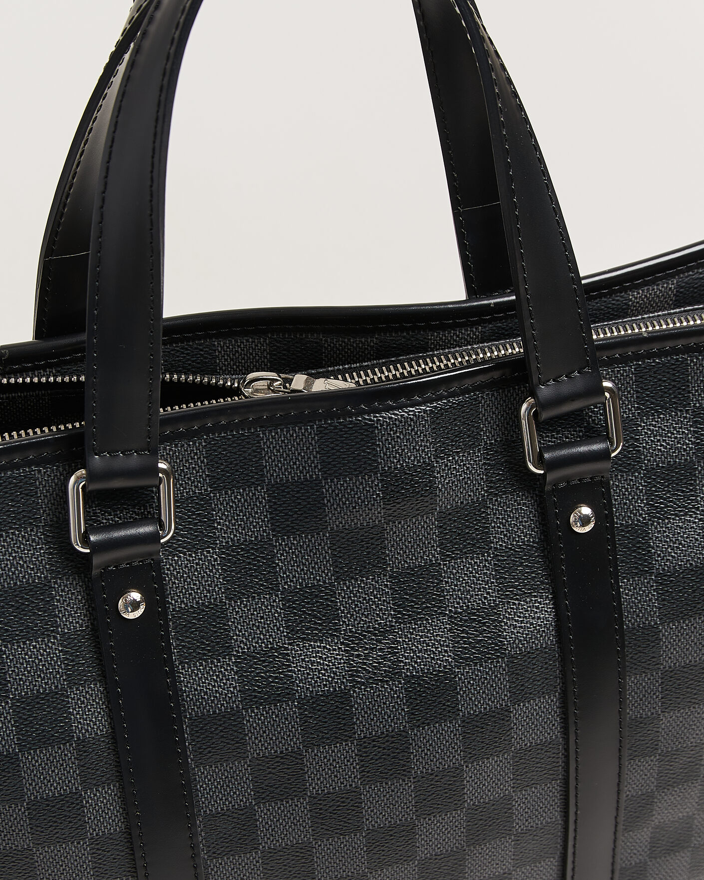 Uomini | Pre-Owned & Vintage Bags | Louis Vuitton Pre-Owned | Tadao Tote bag PM Damier Graphite