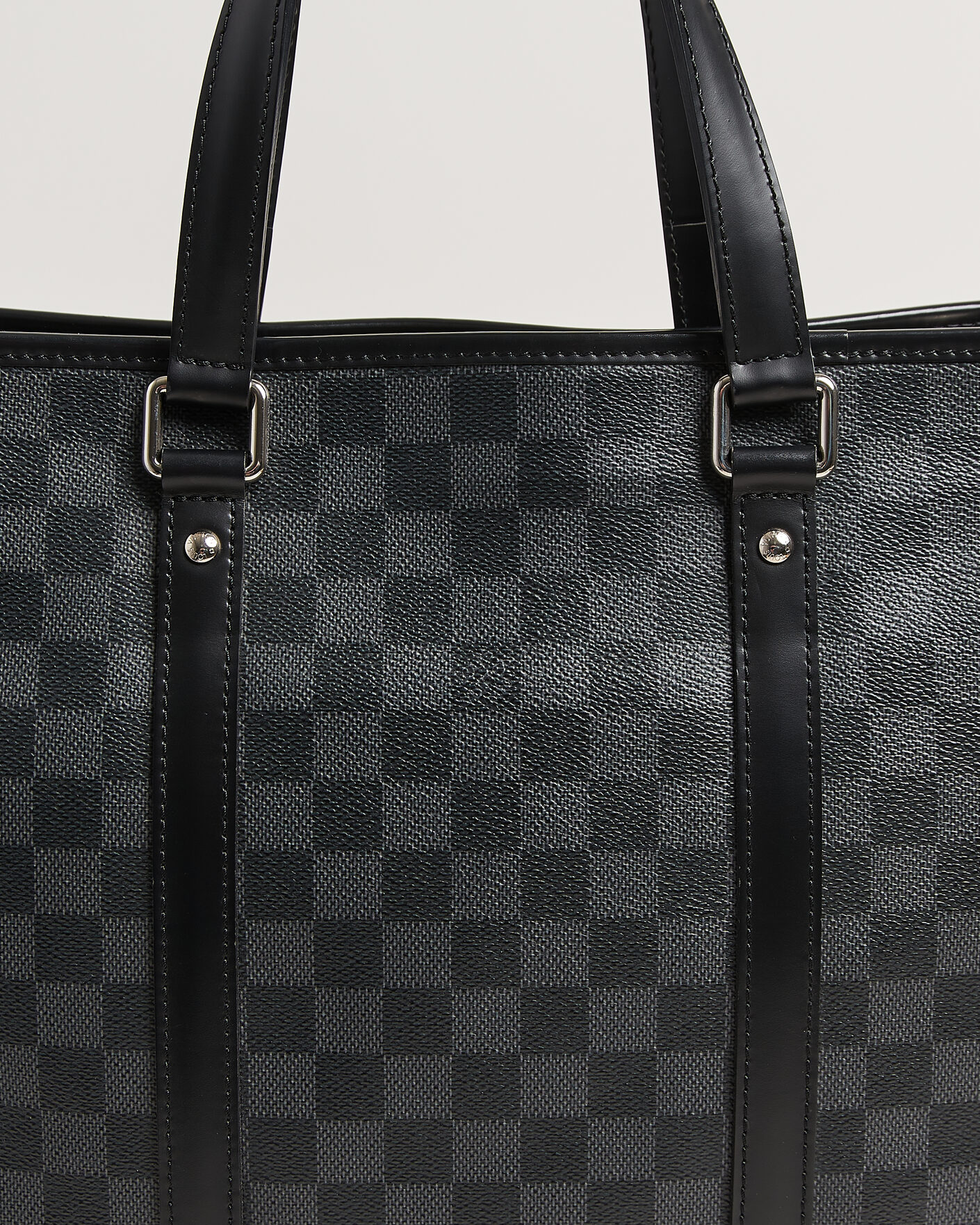Uomini | Pre-Owned & Vintage Bags | Louis Vuitton Pre-Owned | Tadao Tote bag PM Damier Graphite