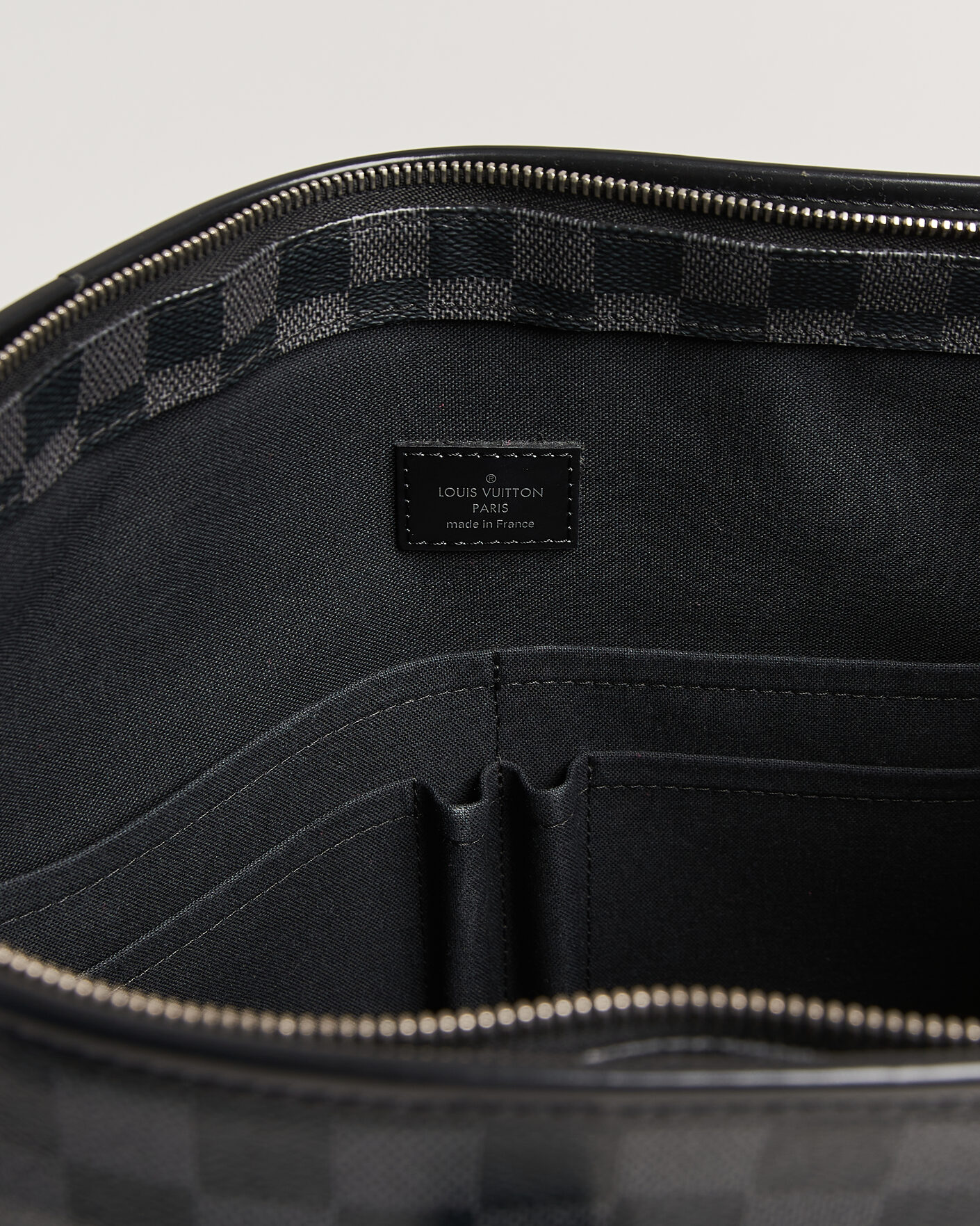 Uomini | Pre-Owned & Vintage Bags | Louis Vuitton Pre-Owned | Tadao Tote bag PM Damier Graphite