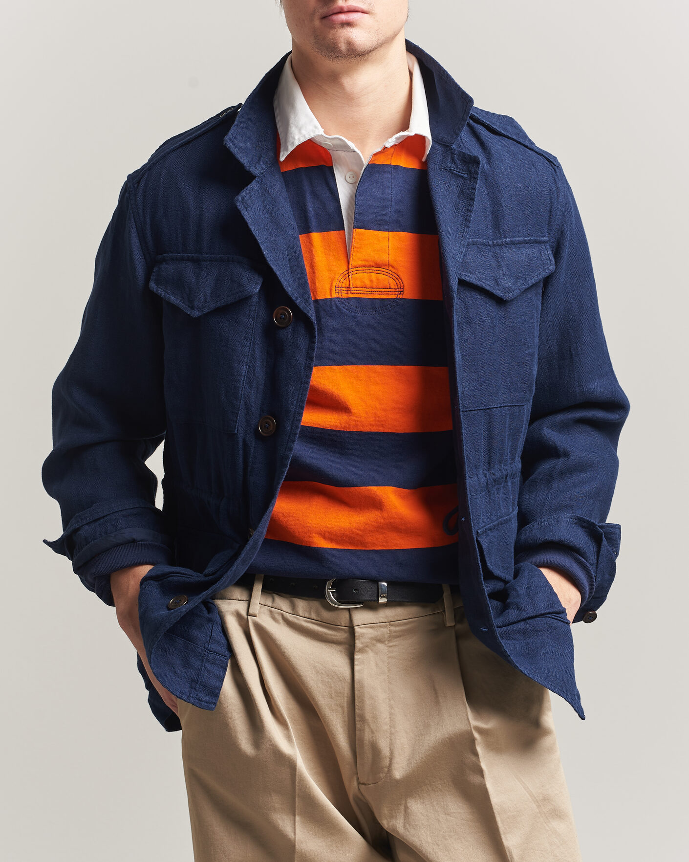 Uomini | Giacche | Polo Ralph Lauren | Lined Field Jacket Newport Navy