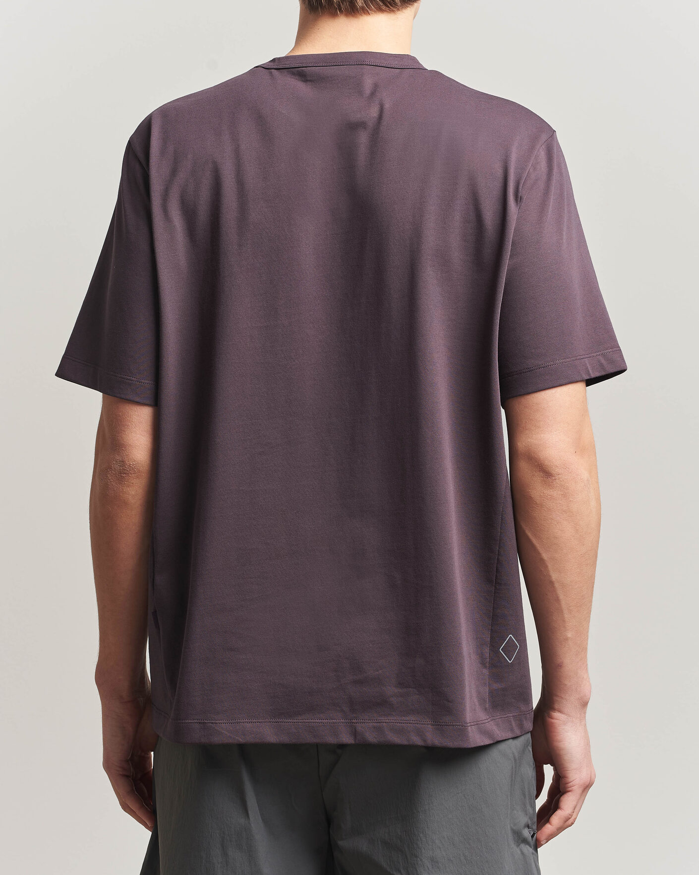 Uomini | T-shirt | Pas Normal Studios | Off Race Cotton Tech T-Shirt Dark Purple