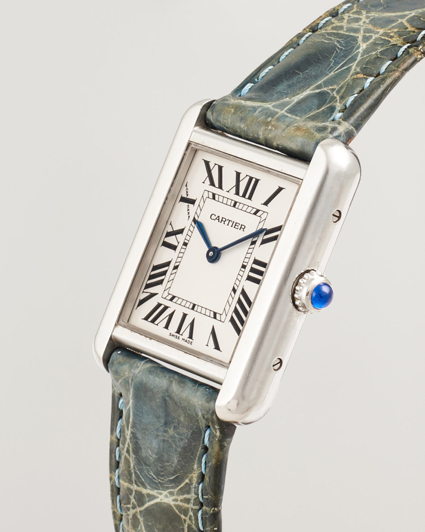 Uomini | Pre-Owned & Vintage Watches | Cartier Pre-Owned | Tank Solo 