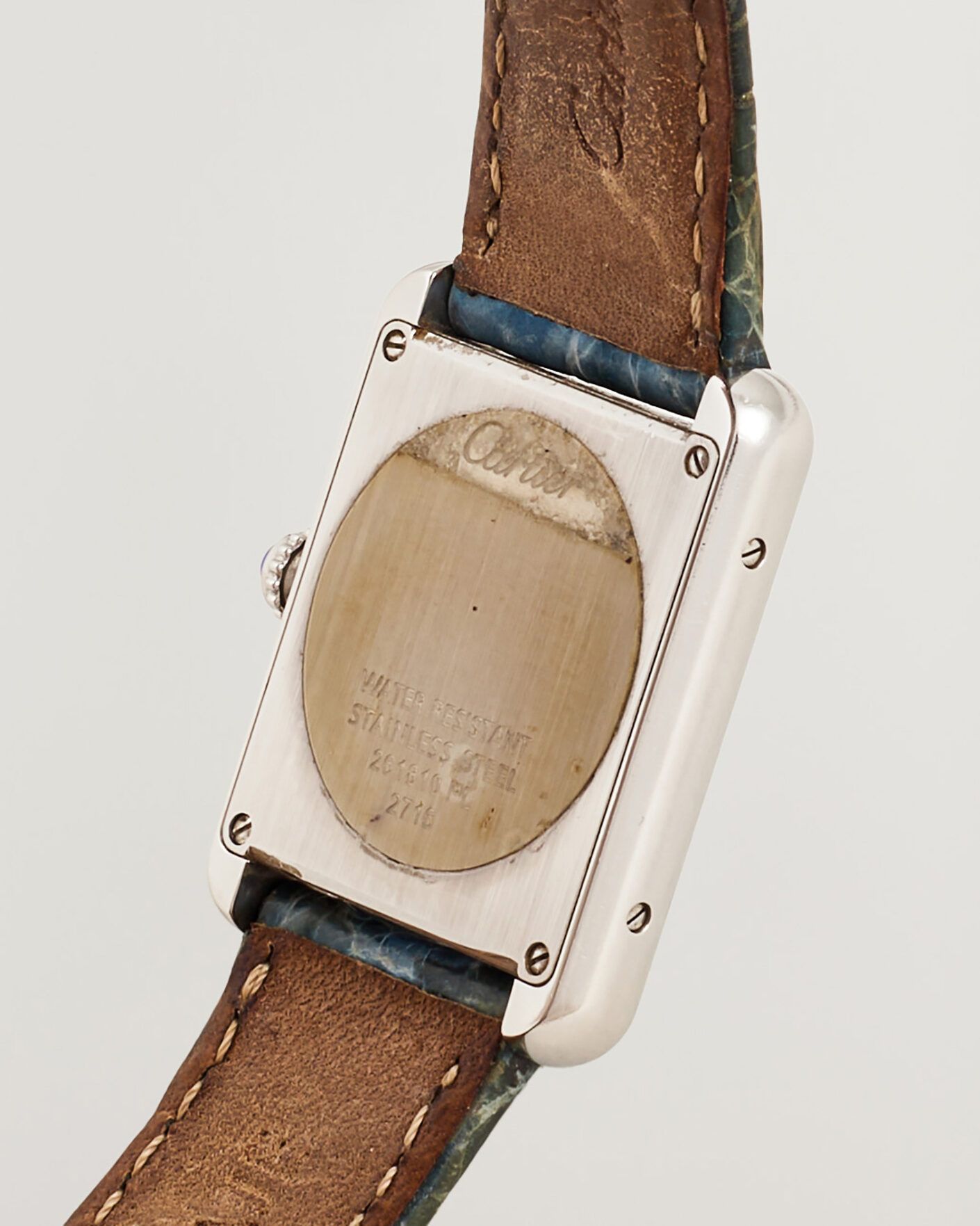 Uomini | Pre-Owned & Vintage Watches | Cartier Pre-Owned | Tank Solo 