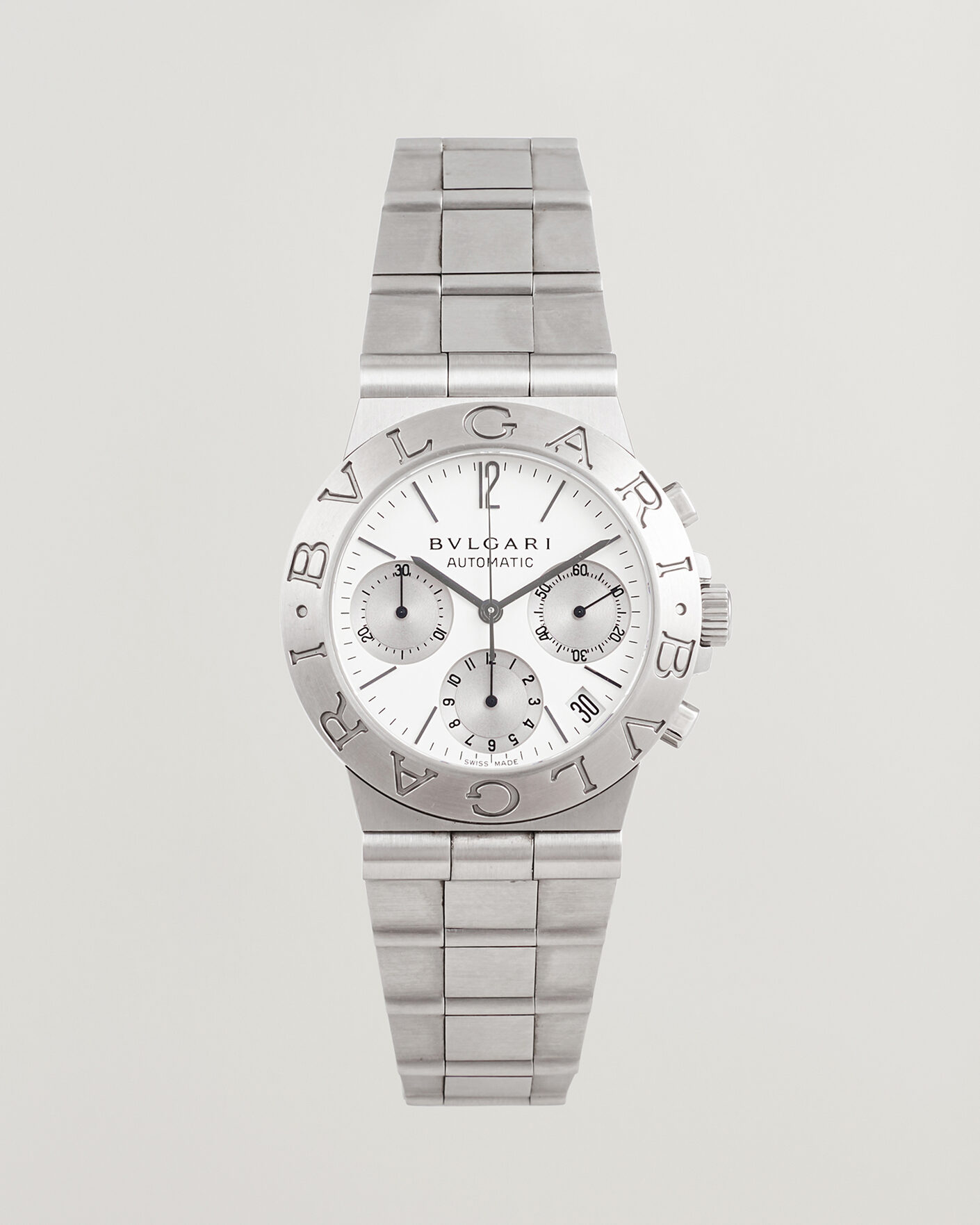 Uomini | Pre-Owned & Vintage Watches | Bvlgari Pre-Owned | Diagono Chrono  