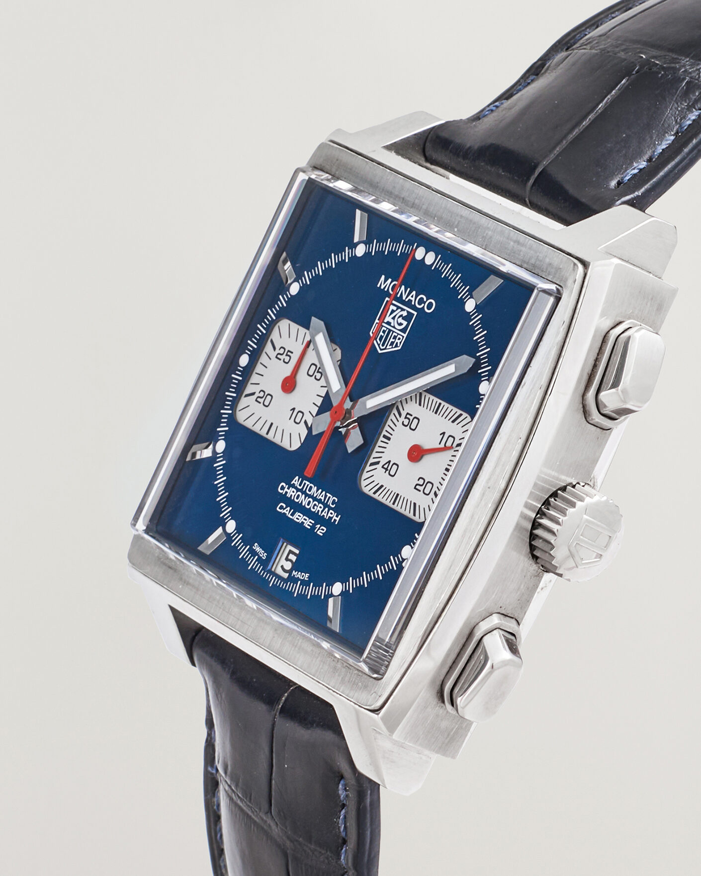 Uomini | Pre-Owned & Vintage Watches | Tag Heuer Pre-Owned | Monaco 