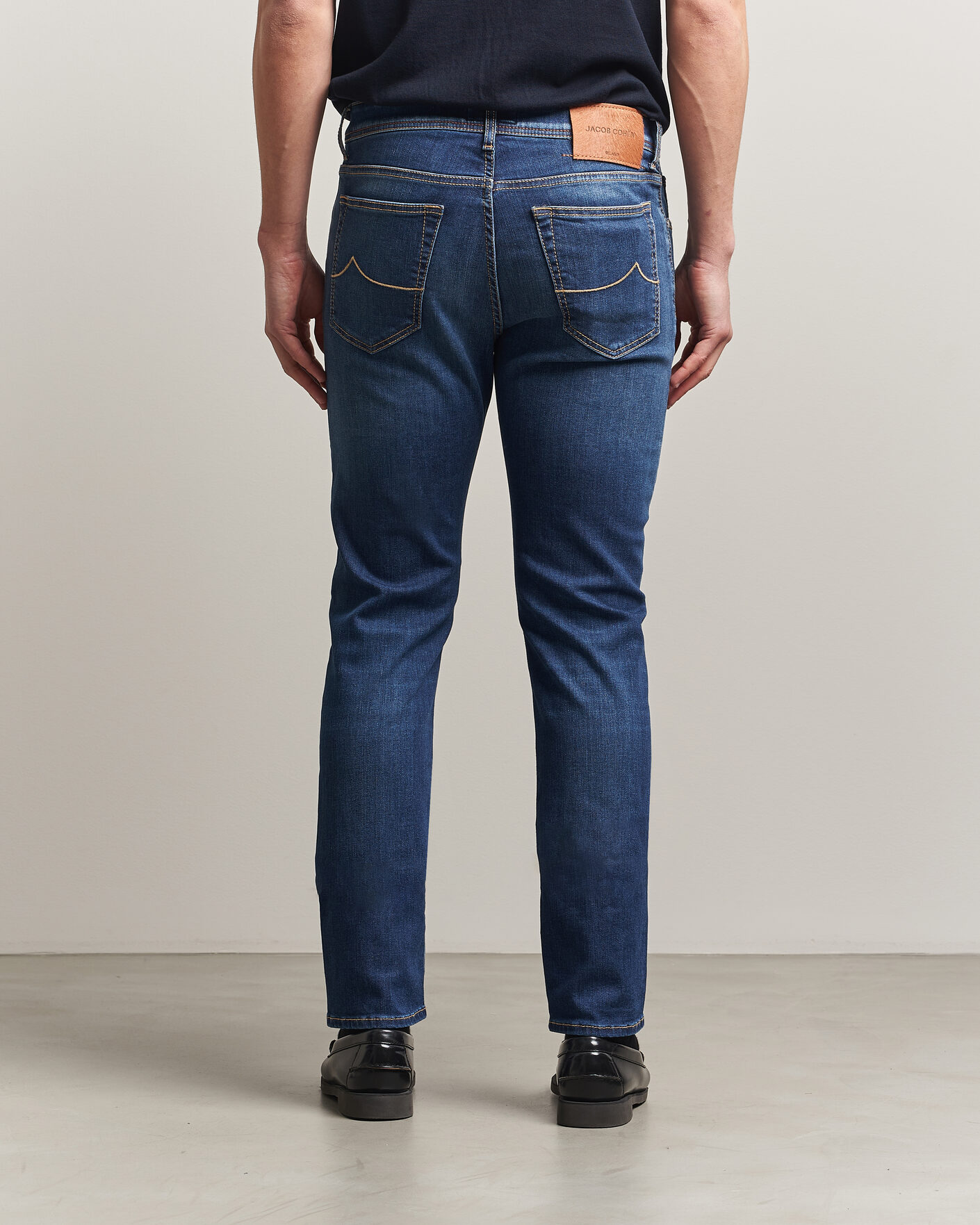 Uomini | Jeans | Jacob Cohën | Bard Slim Fit Super Stretch Jeans Medium Vintage